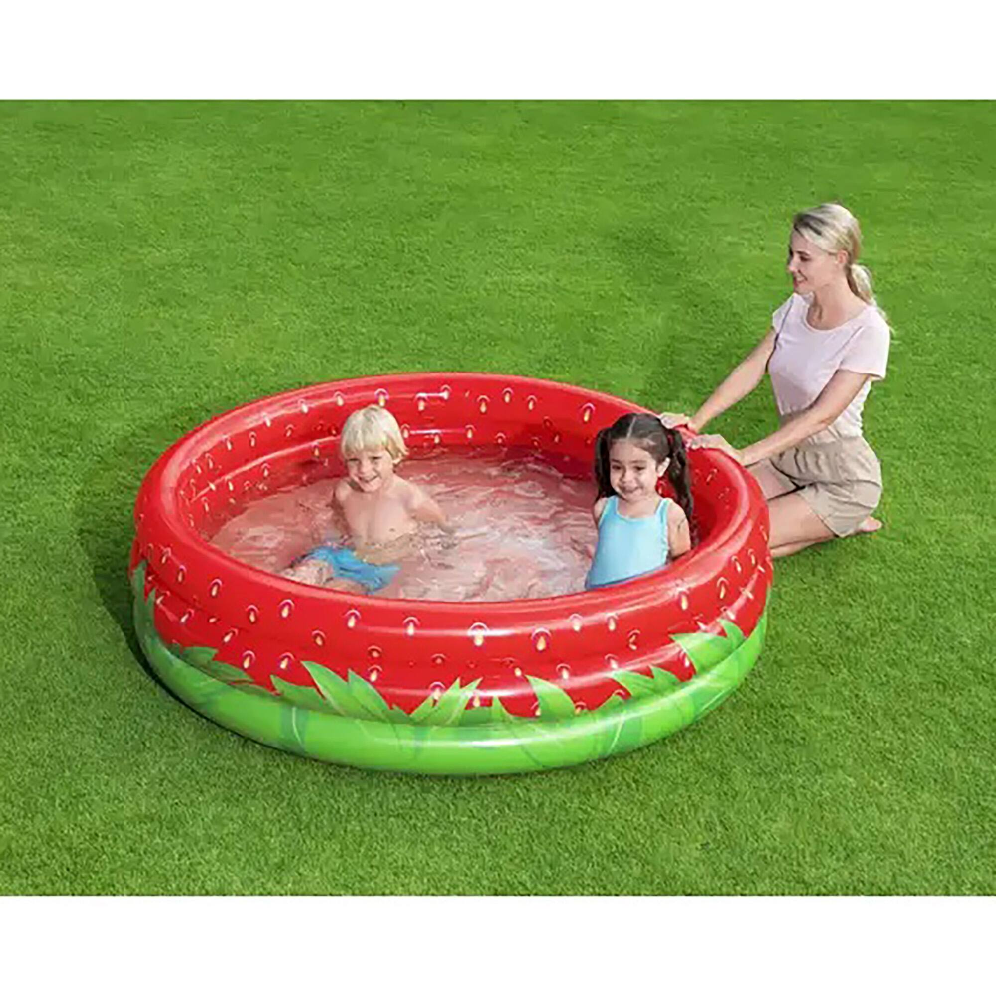 Bestway H2OGO! 66&#x22; Sweet Strawberry Pool