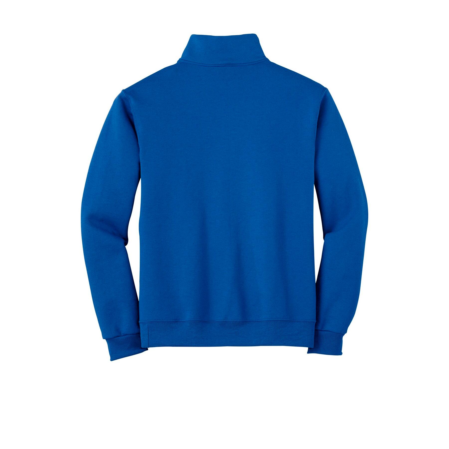 JERZEES® NuBlend® 1/4-Zip Cadet Collar Sweatshirt