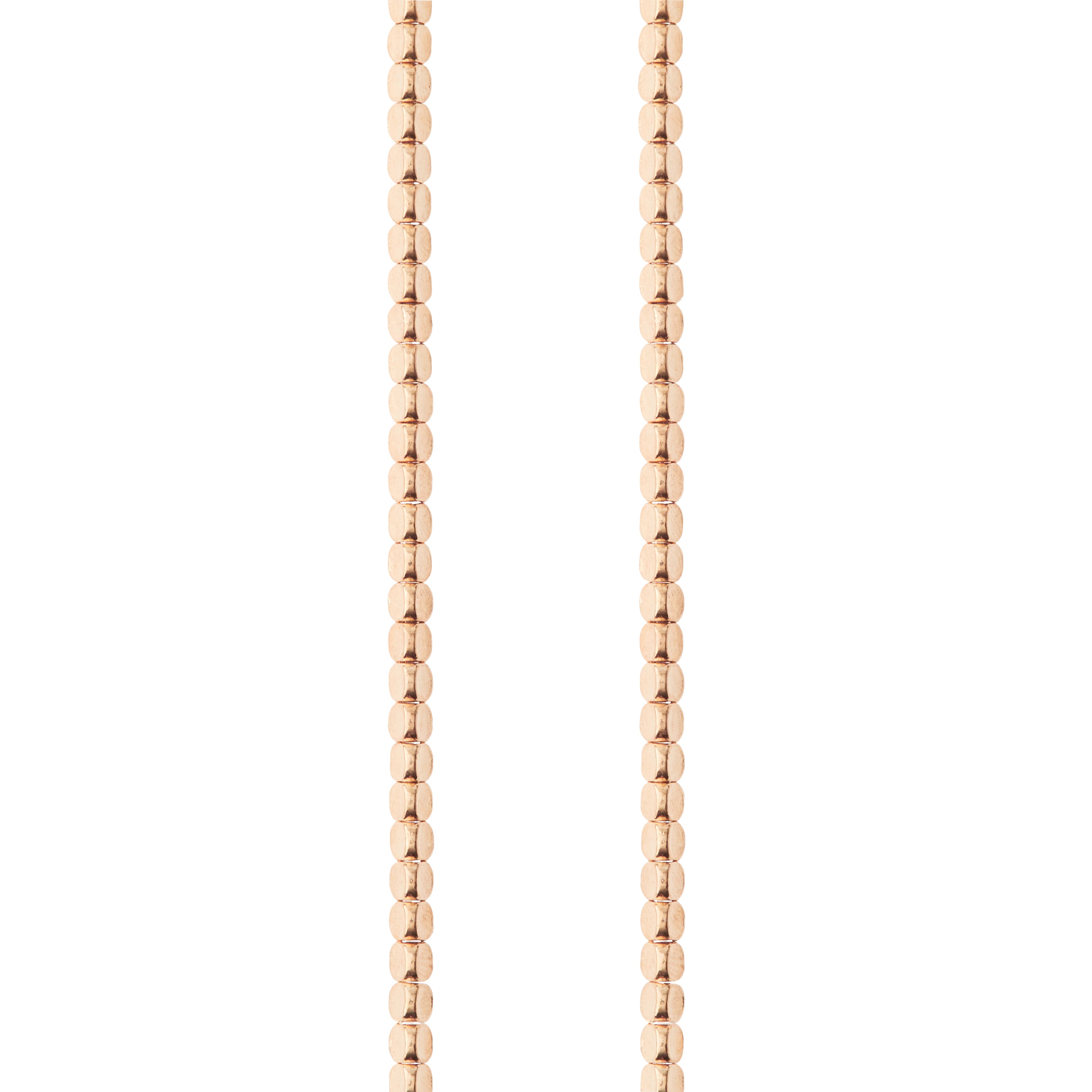12 Pack: Rose Gold Metal Beads, 3mm by Bead Landing™