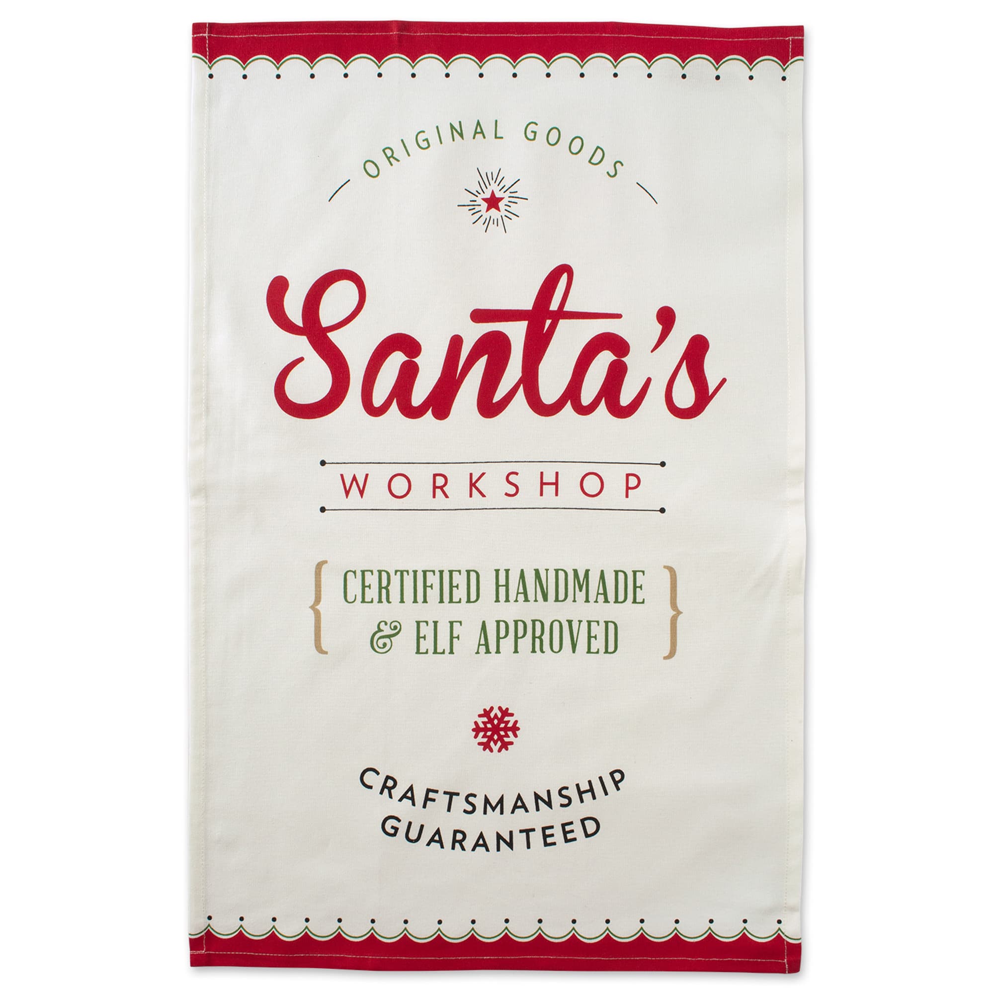 DII&#xAE; North Pole Holiday Printed Dishtowel Set