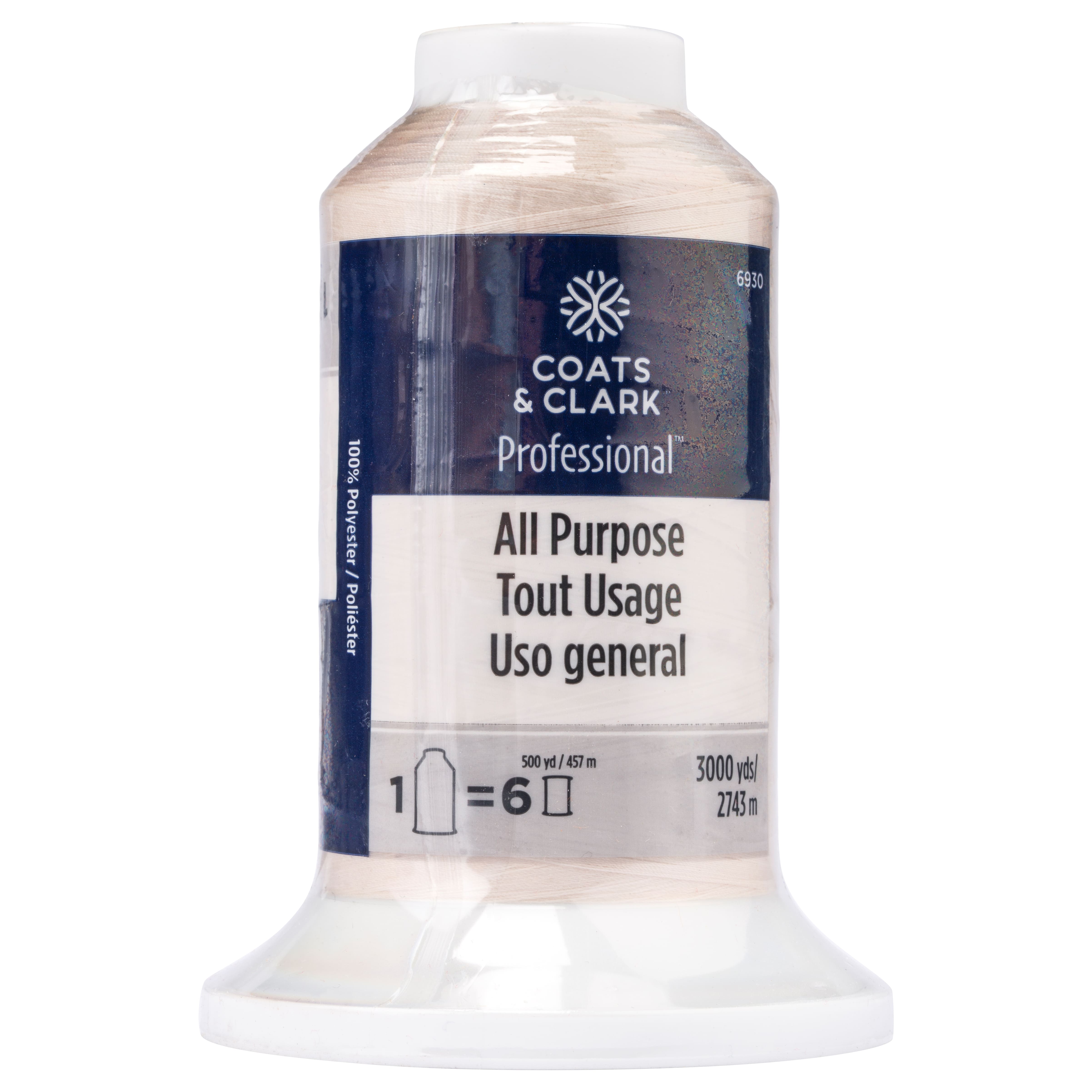 Coats &#x26; Clark&#x2122; Professional&#x2122; Thread, 3,000yd.