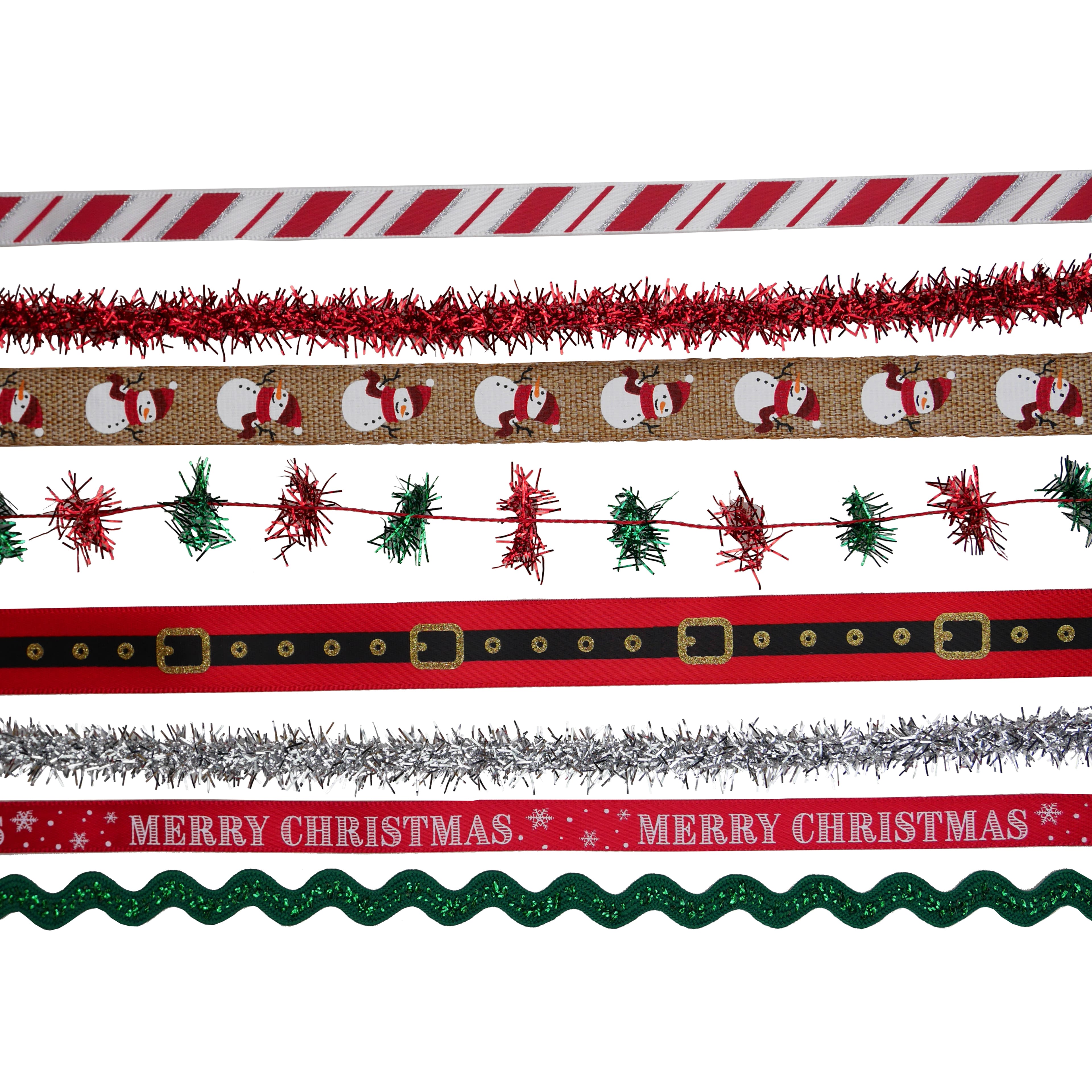 8ft. Santa Belt Value Pack Ribbon by Celebrate It&#xAE; Christmas