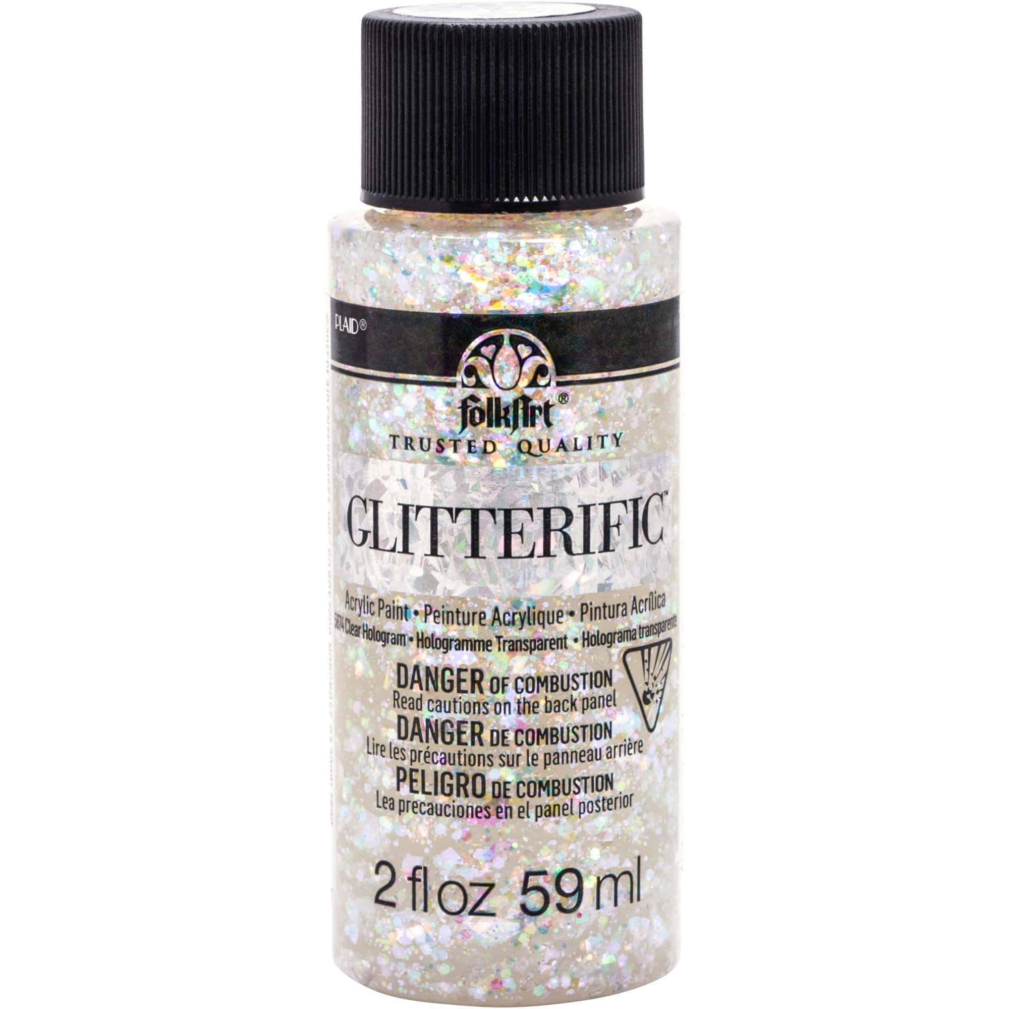 12 Pack: FolkArt® Glitterific™ Acrylic Paint
