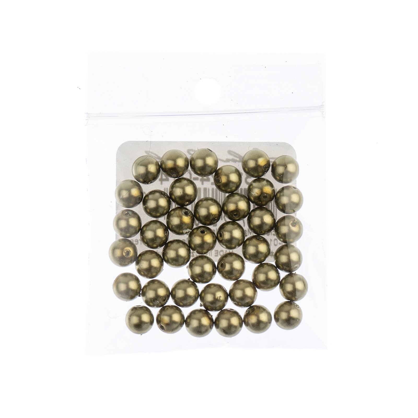 Preciosa Maxima 6mm Glass Nacre Pearls, 40ct.