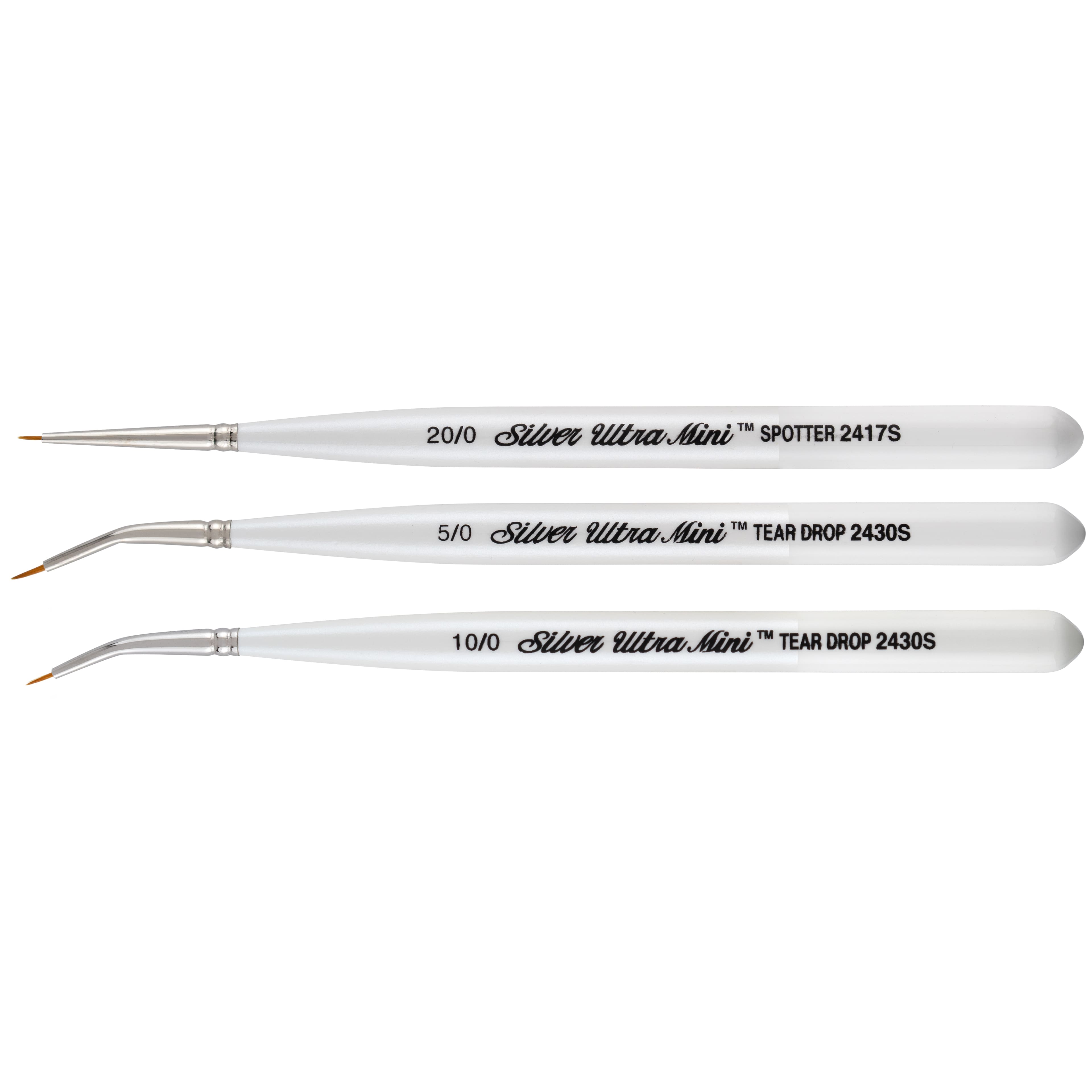 Silver Brush Limited&#xAE; Ultra Mini&#xAE; Tight Spot Brush Set