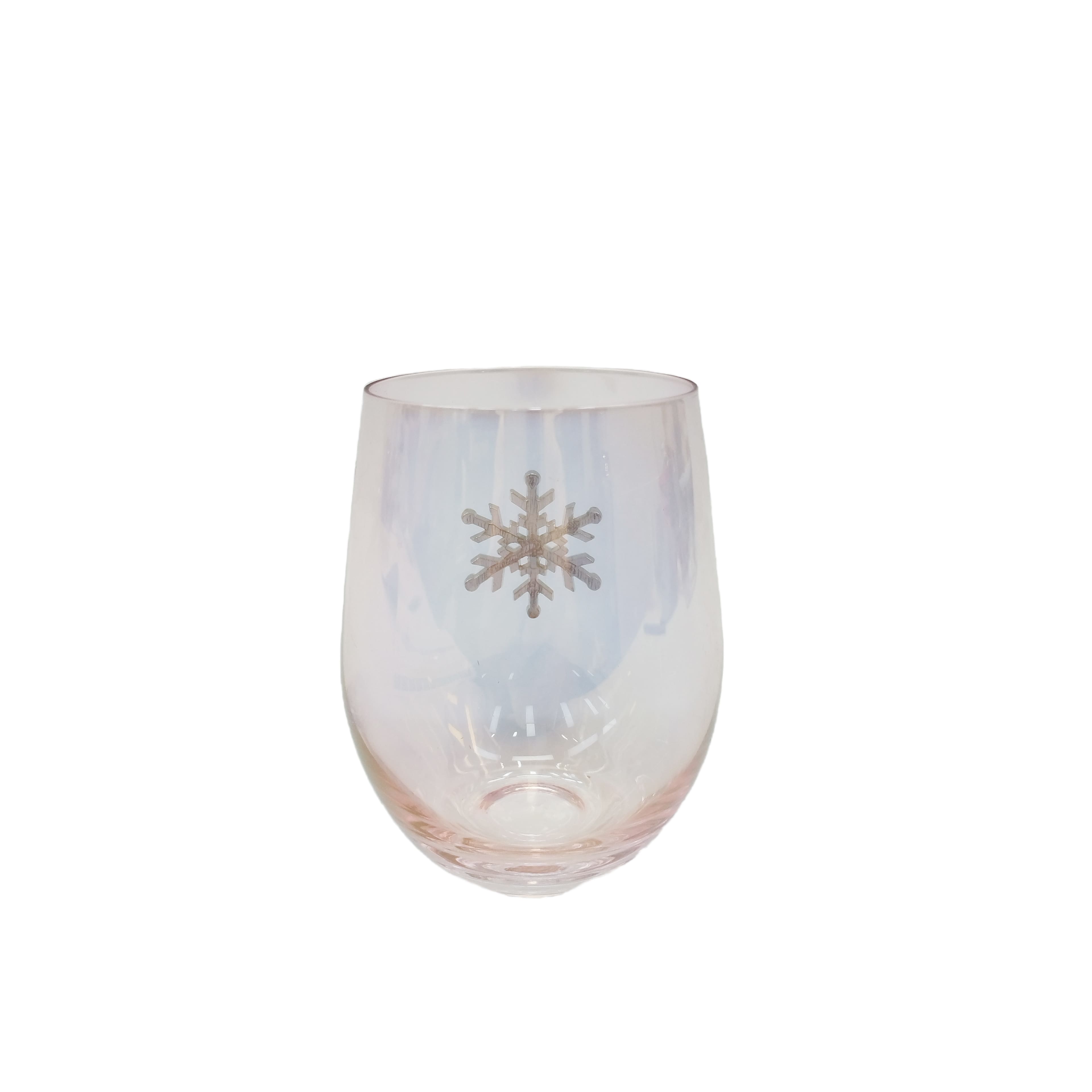 17.5oz. Snowflake Glass Drinkware by Ashland&#xAE;