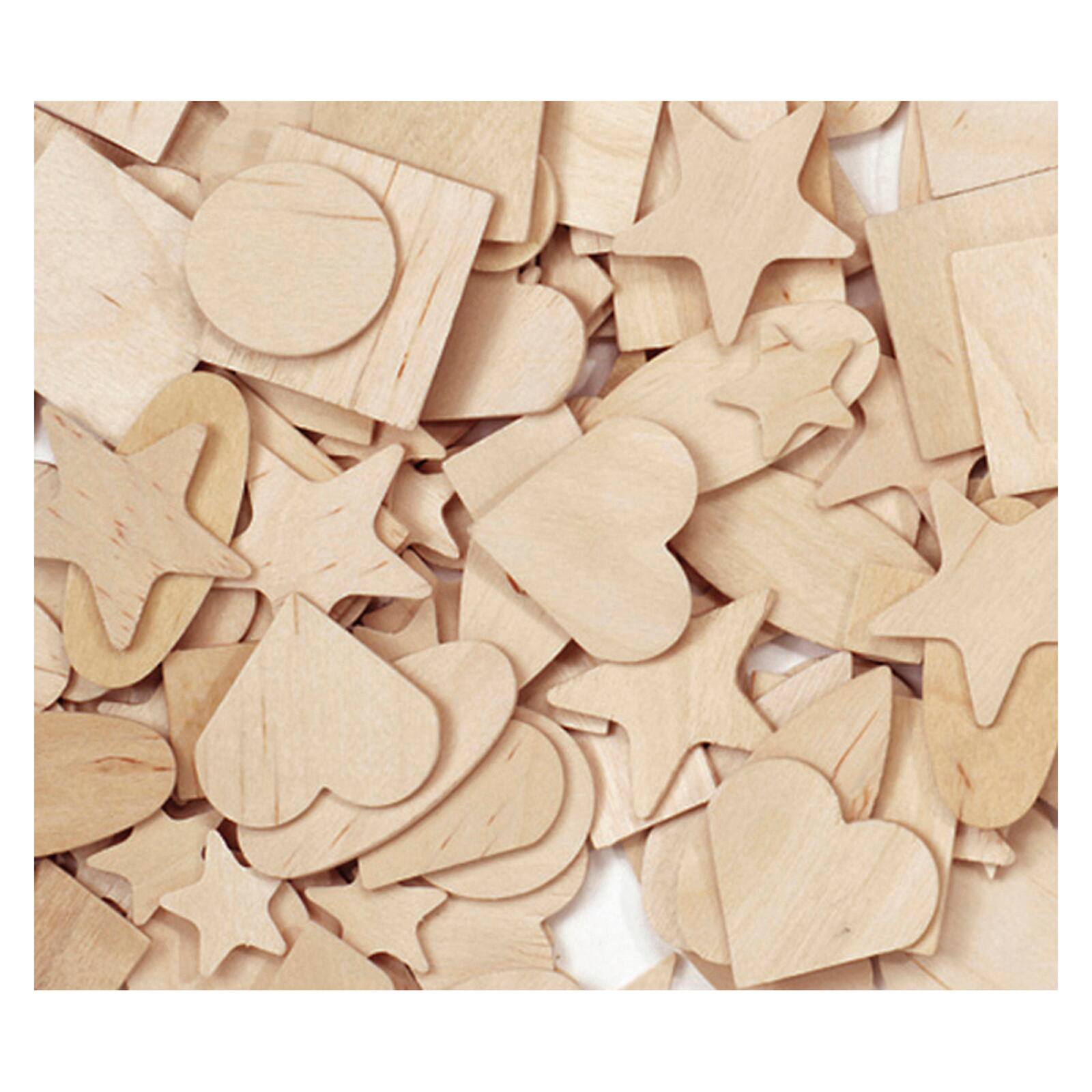 Creativity Street® Wooden Shapes, 1,000ct.