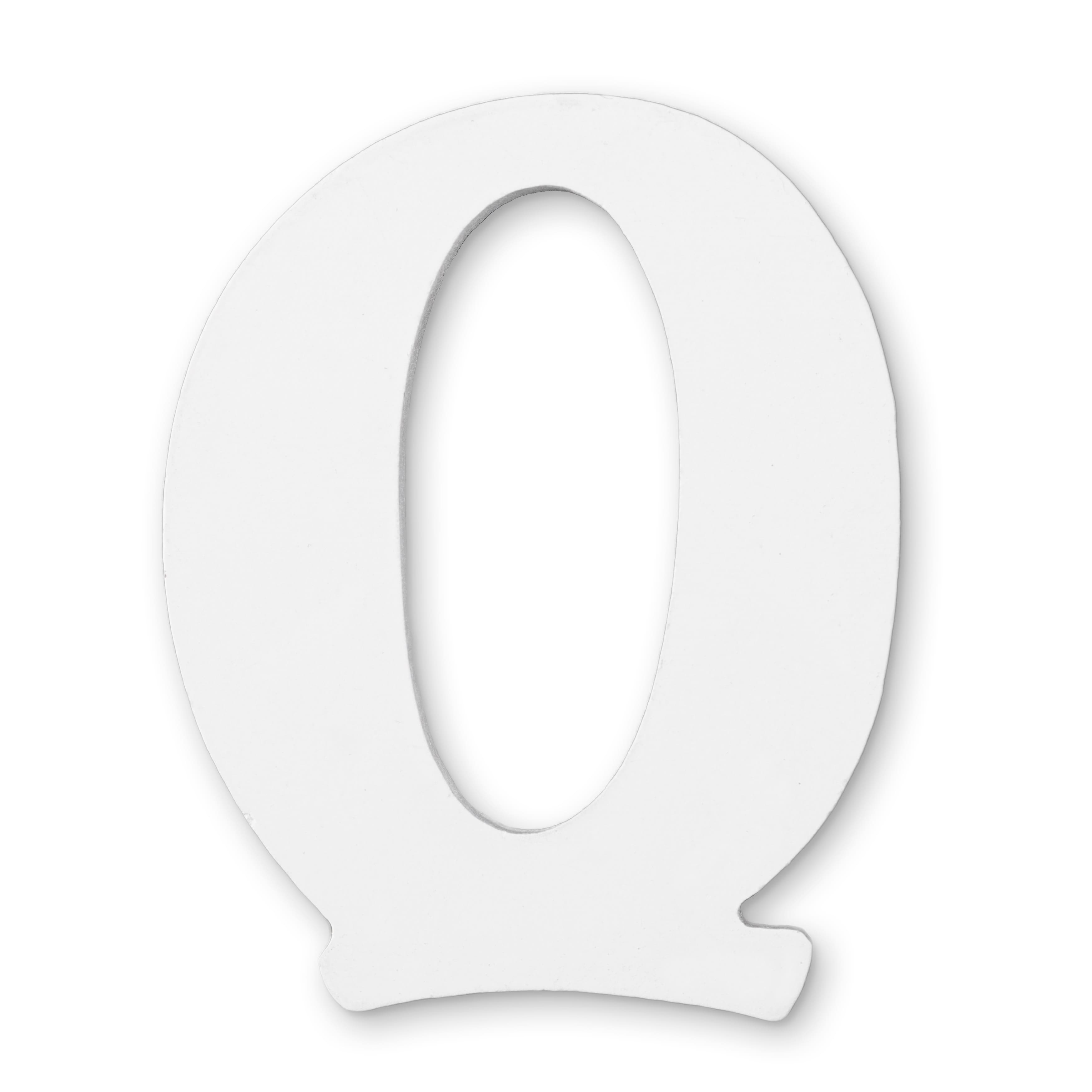 4.75&#x22; White Letter by ArtMinds&#xAE;