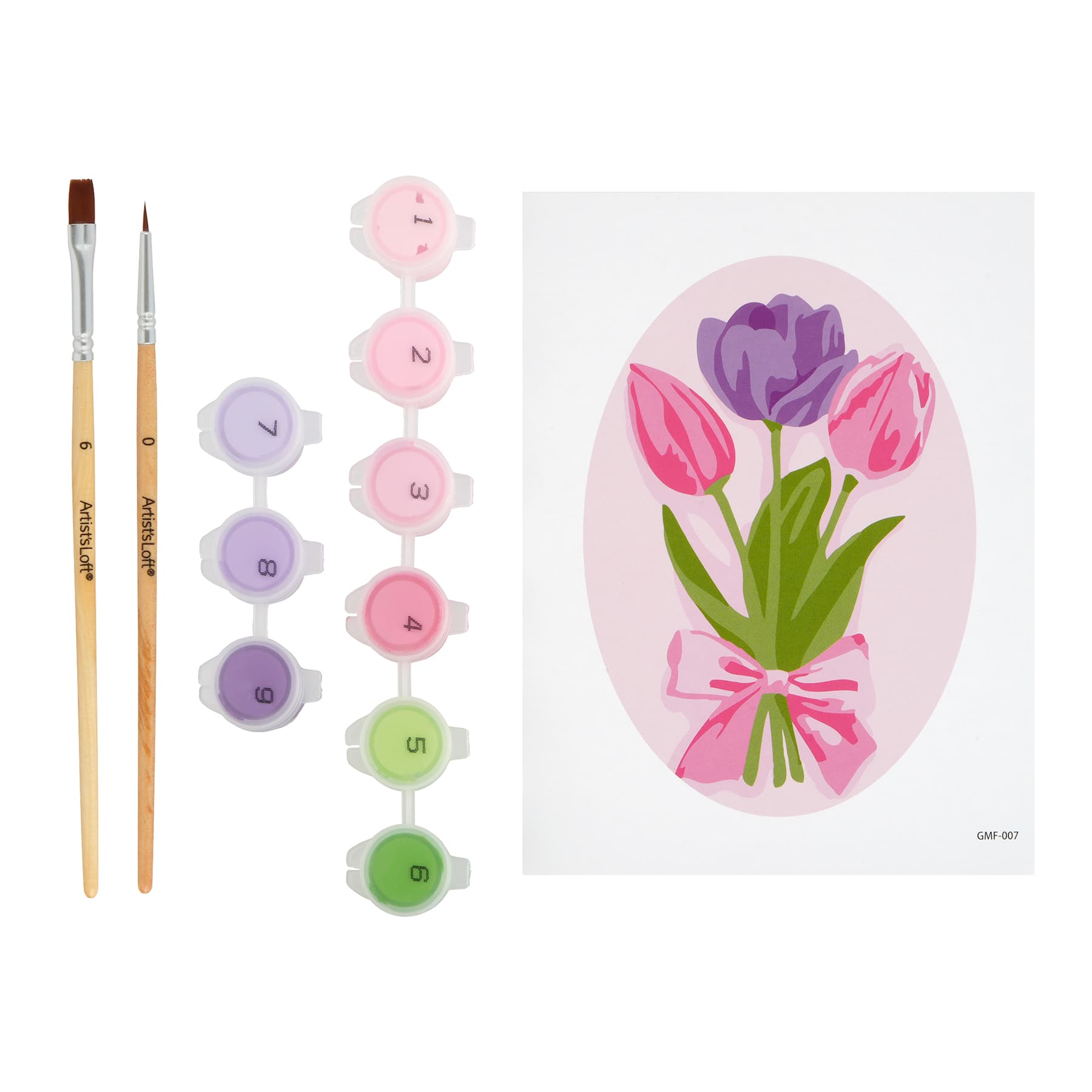 Tulips Paint-by-Number Mini Kit by Artist's Loft®