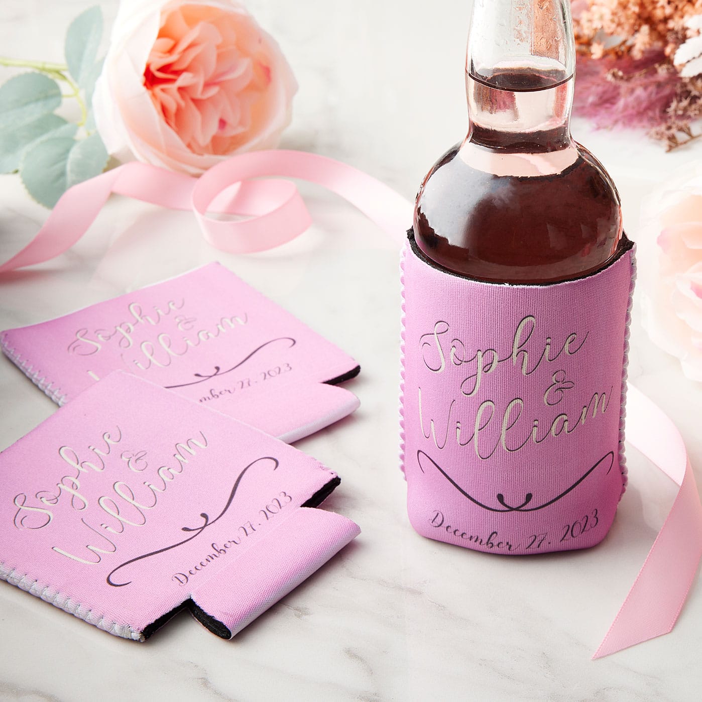 Wedding Favor Koozie