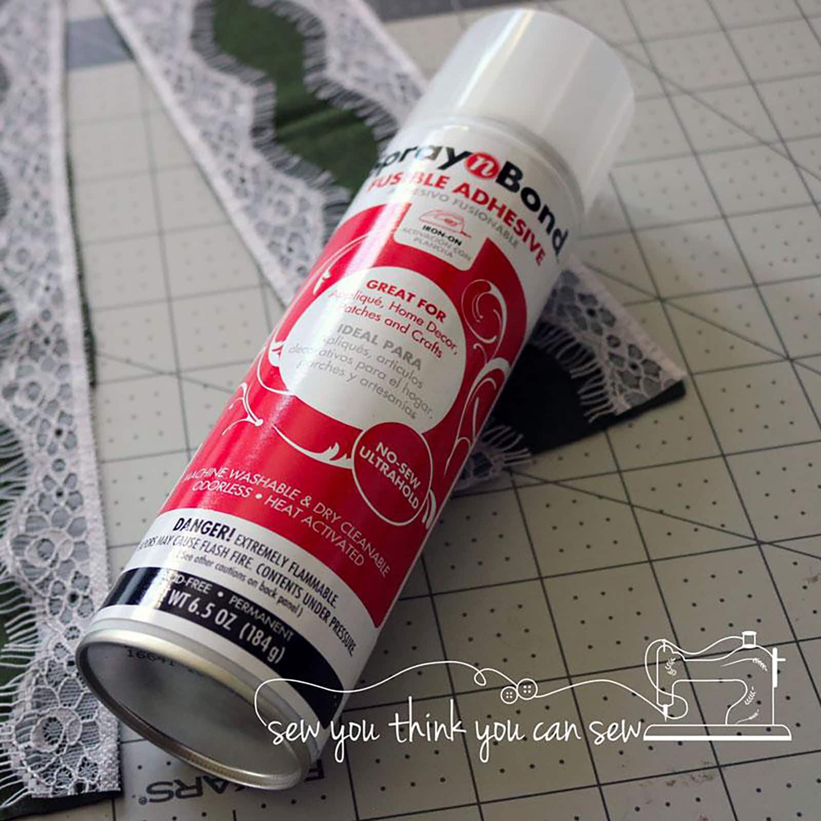 Spray N Bond&#x2122; Fusible Adhesive Permanent No-Sew Ultra Hold