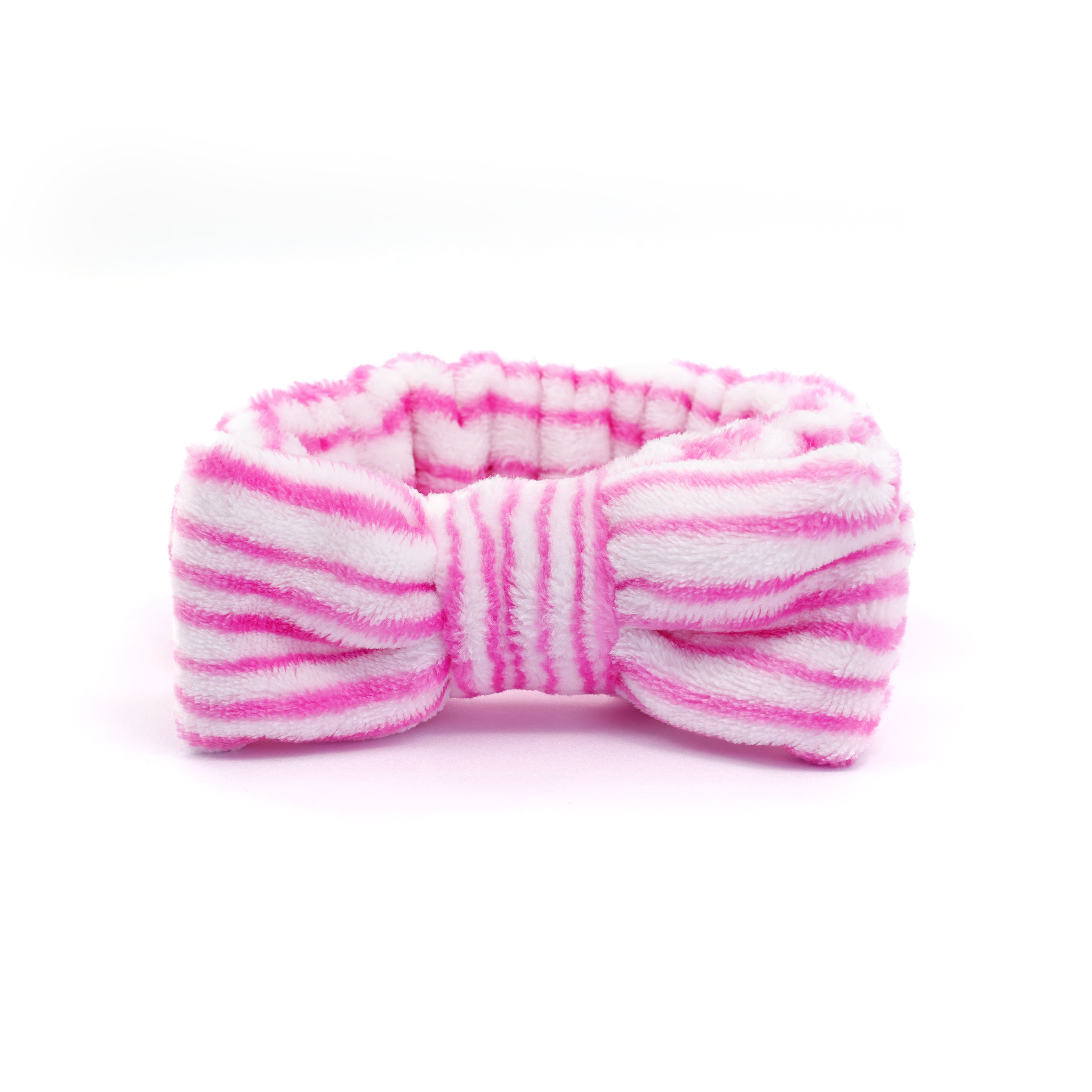 Assorted Next Chapter Striped Velvet Spa Headband, 1pc. by Fab Finds