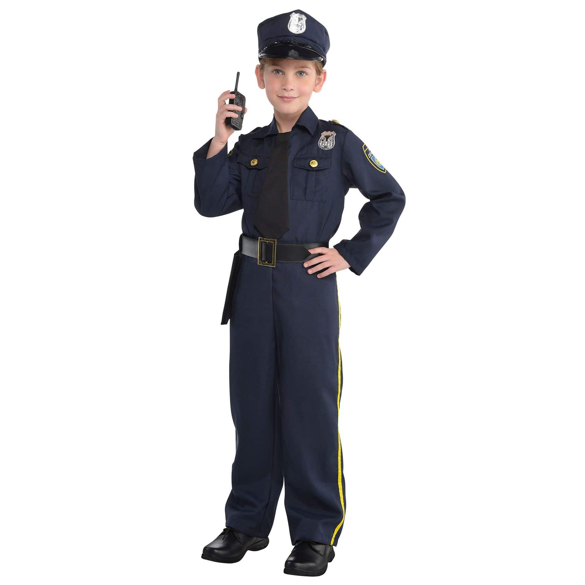 Police Officer Boys Costume