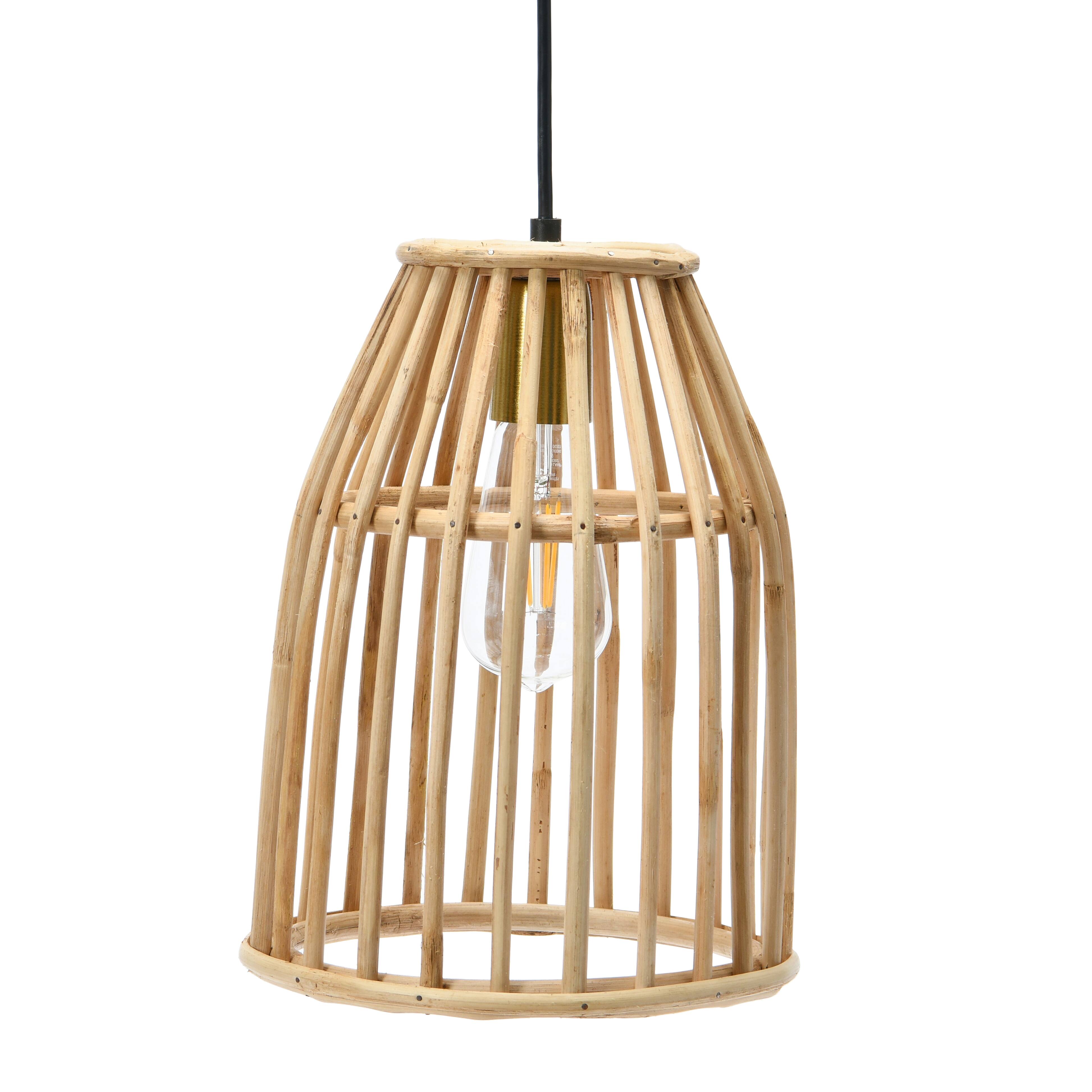 Hello Honey&#xAE; Woven Bamboo Ceiling Light