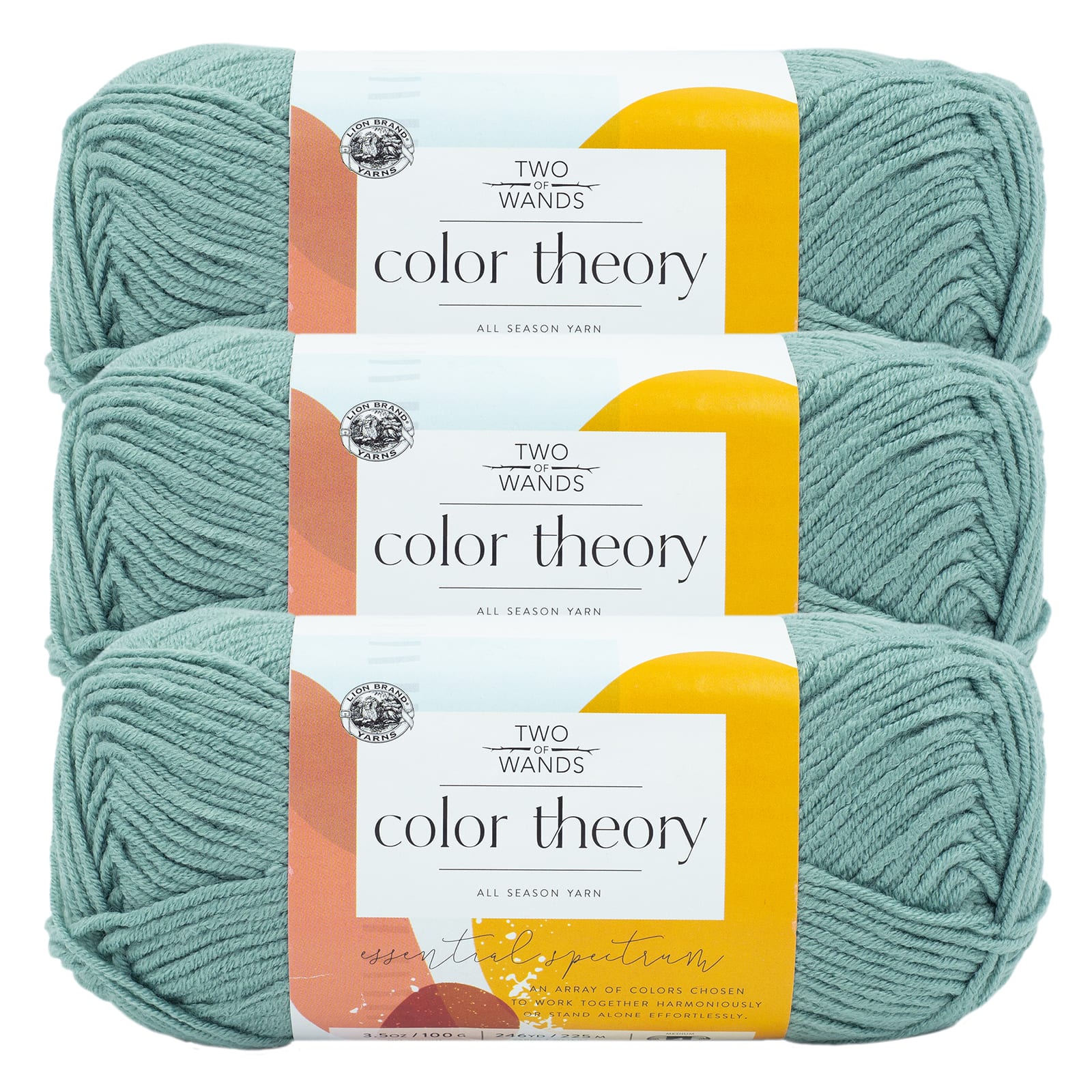 3 Pack: Lion Brand® Two of Wands Color Theory Yarn