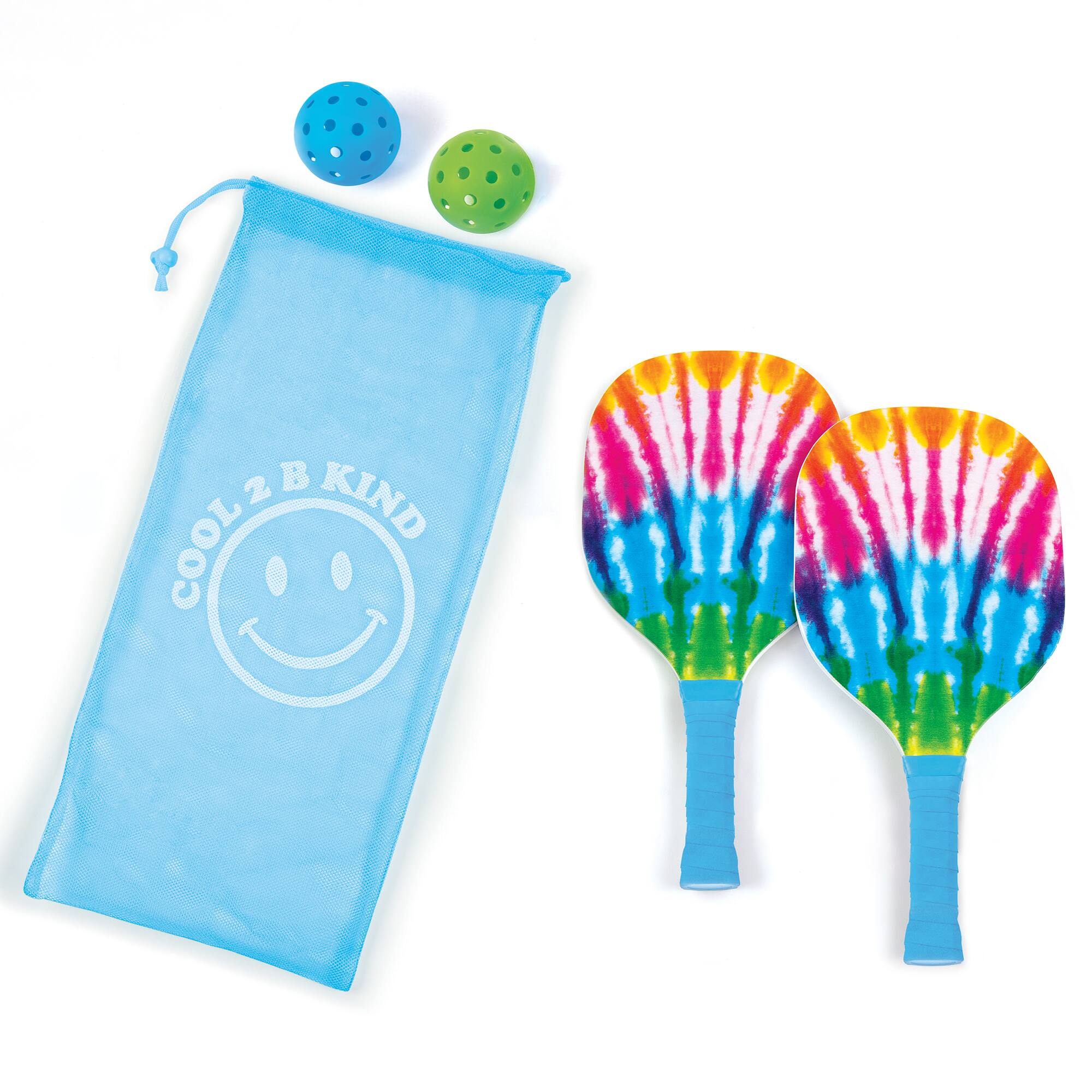 Make It Real 3C4G: Tie Dye Pickleball Set