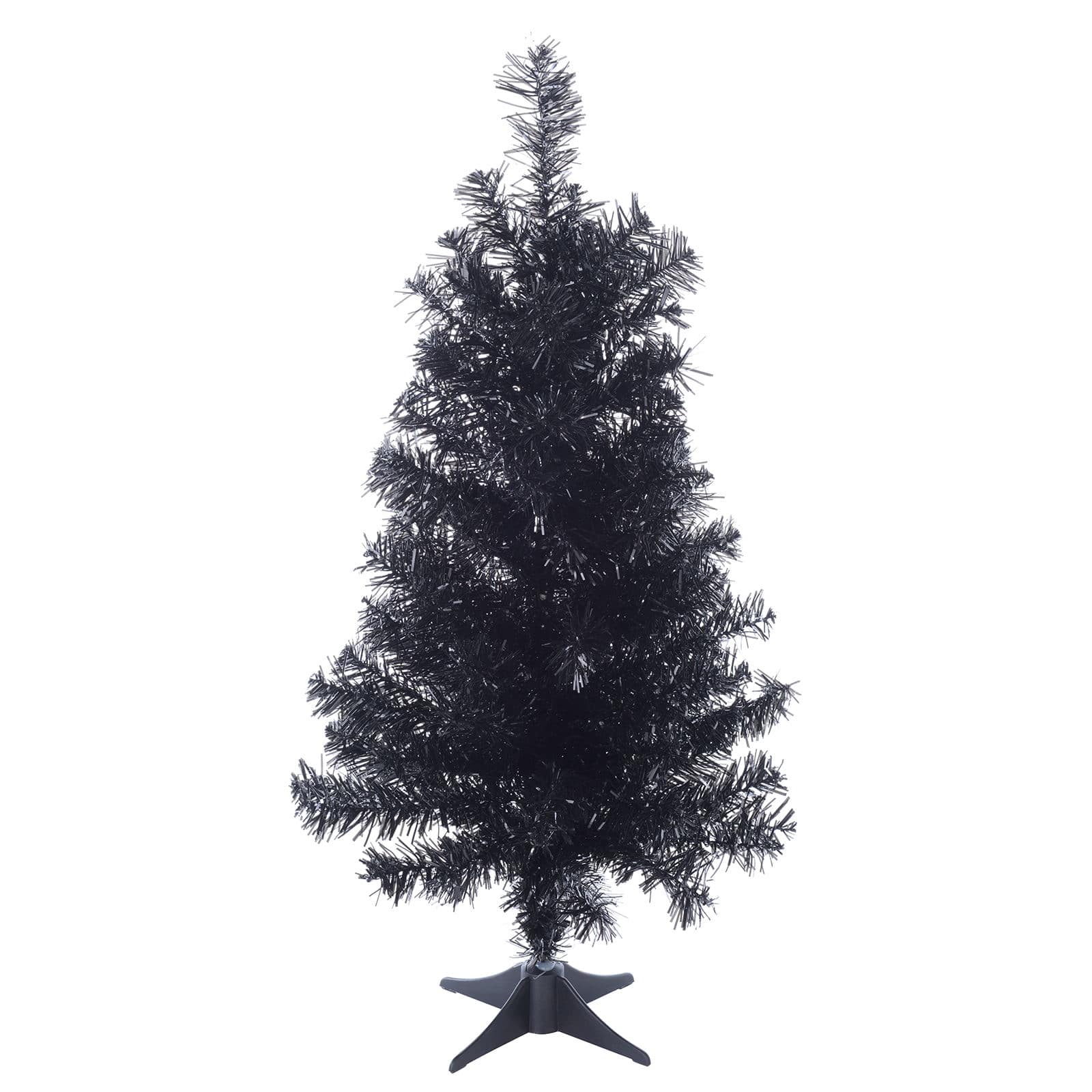 23&#x22; Black Tinsel Halloween Tree by Ashland&#xAE;