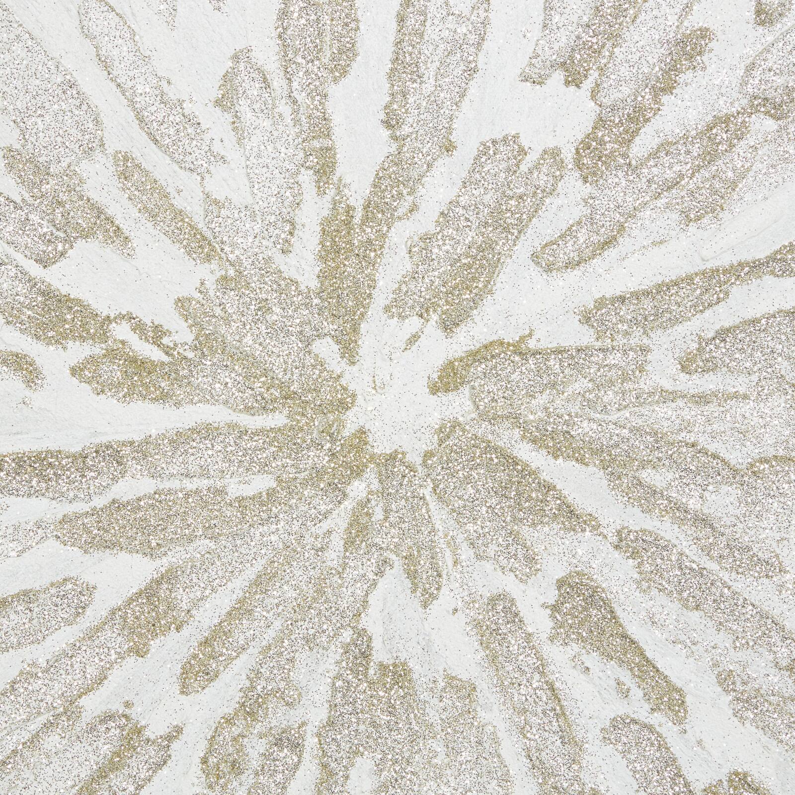 CosmoLiving by Cosmopolitan White Canvas Contemporary Wall Art, 39" x 39" x 2"