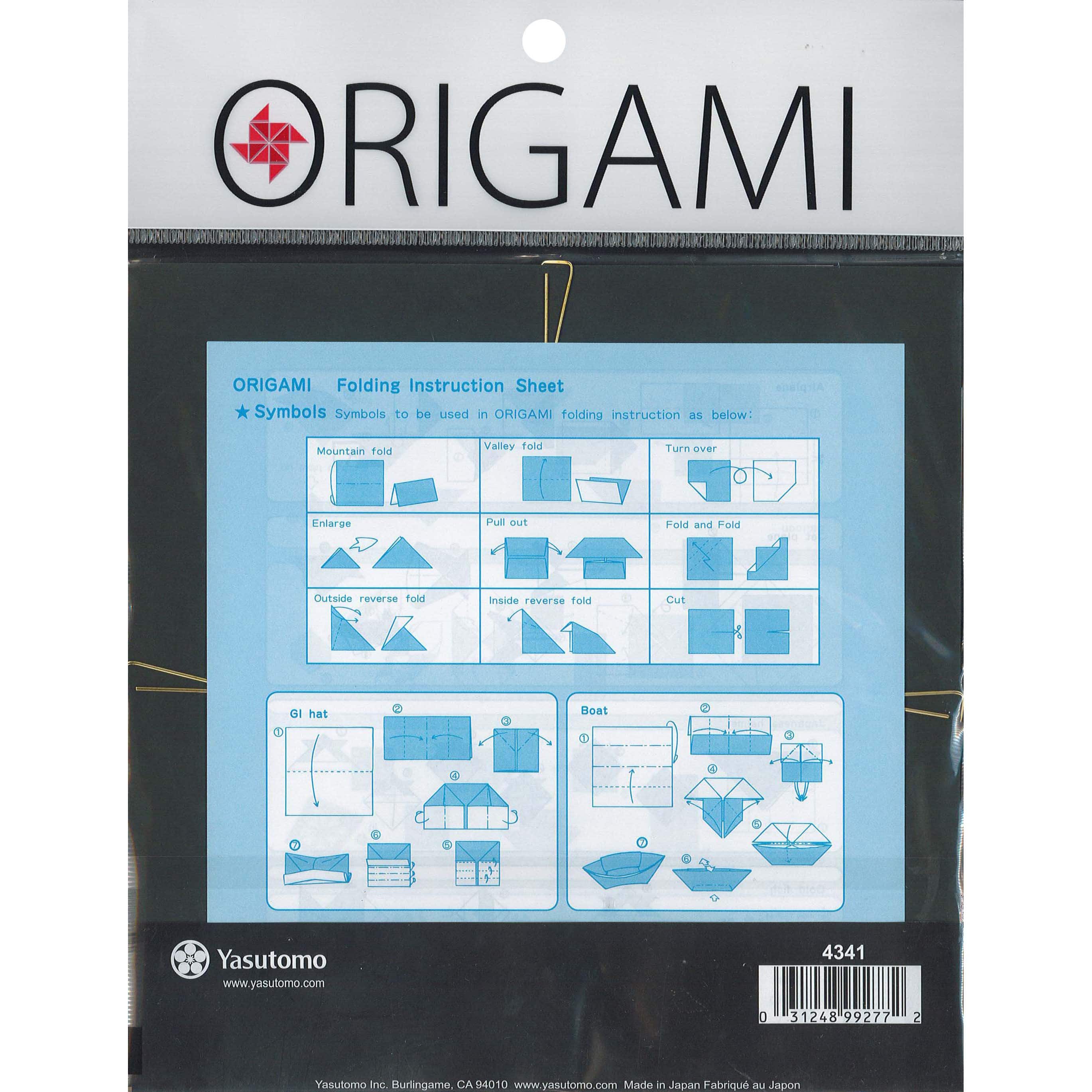 Yasutomo&#xAE; Authentic Yuzen Assorted 5.88&#x22; Origami Paper, 12 Sheets