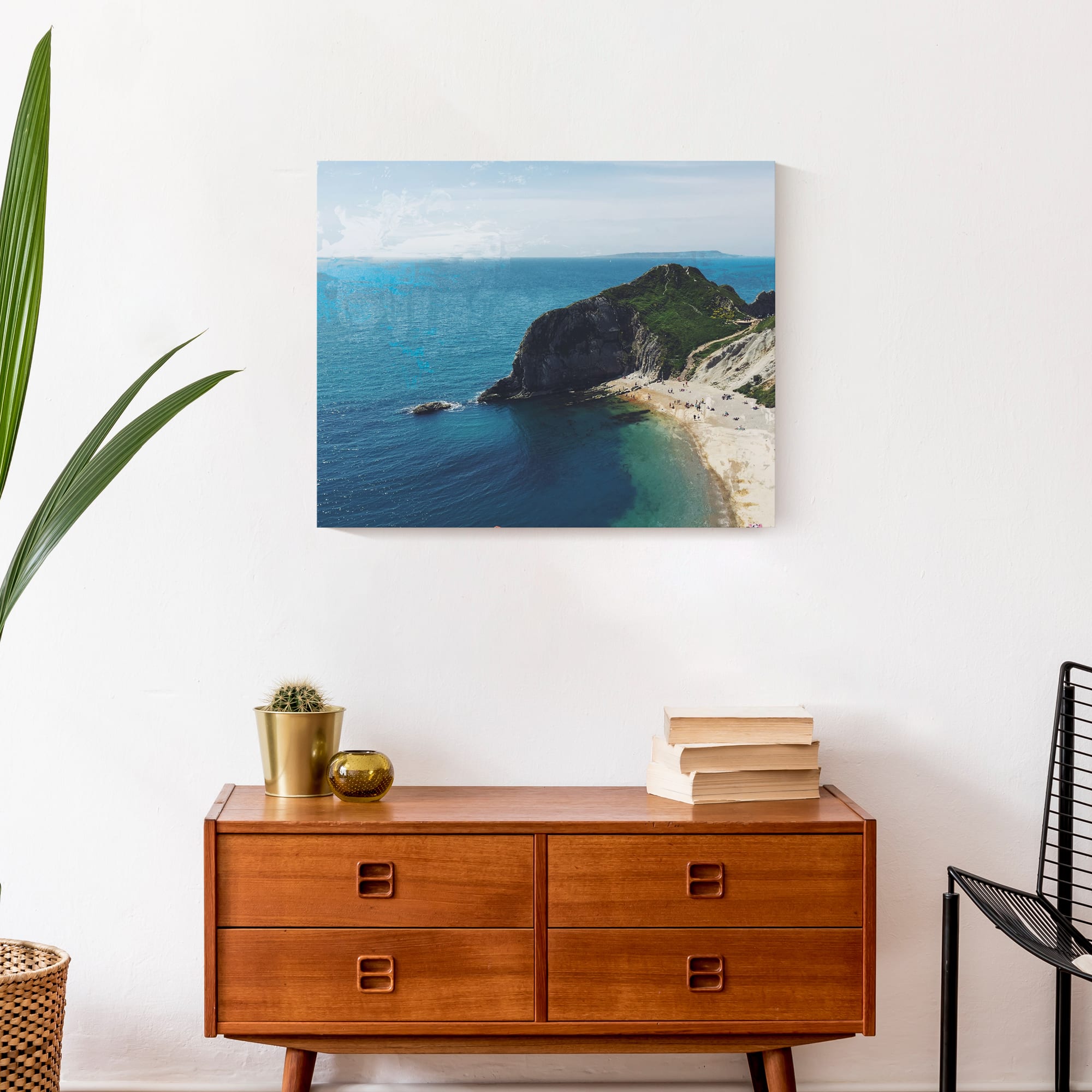 Blue Lagoon 20" x 16" Canvas Wall Art