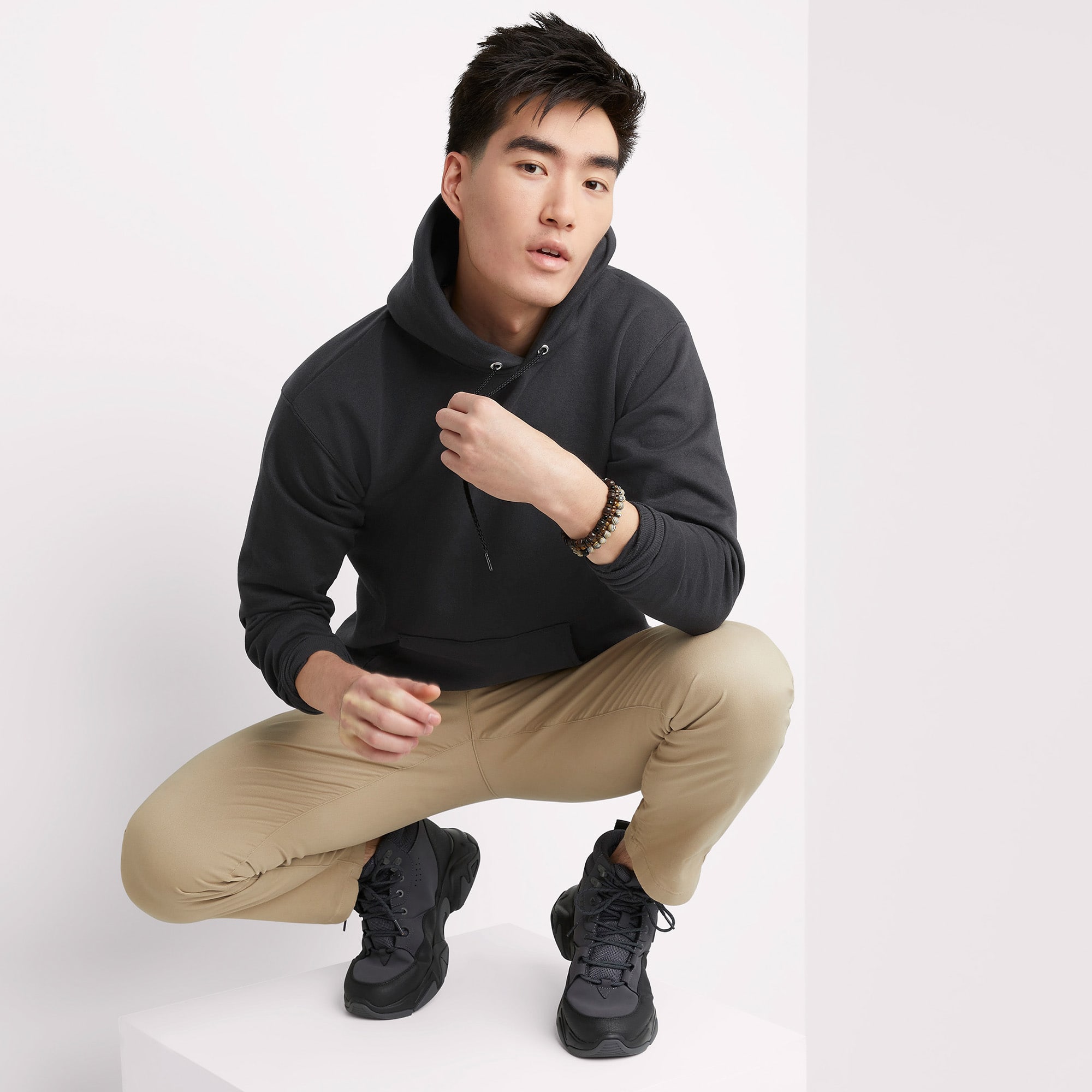 Hanes Men&#x27;s EcoSmart Pullover Hoodie