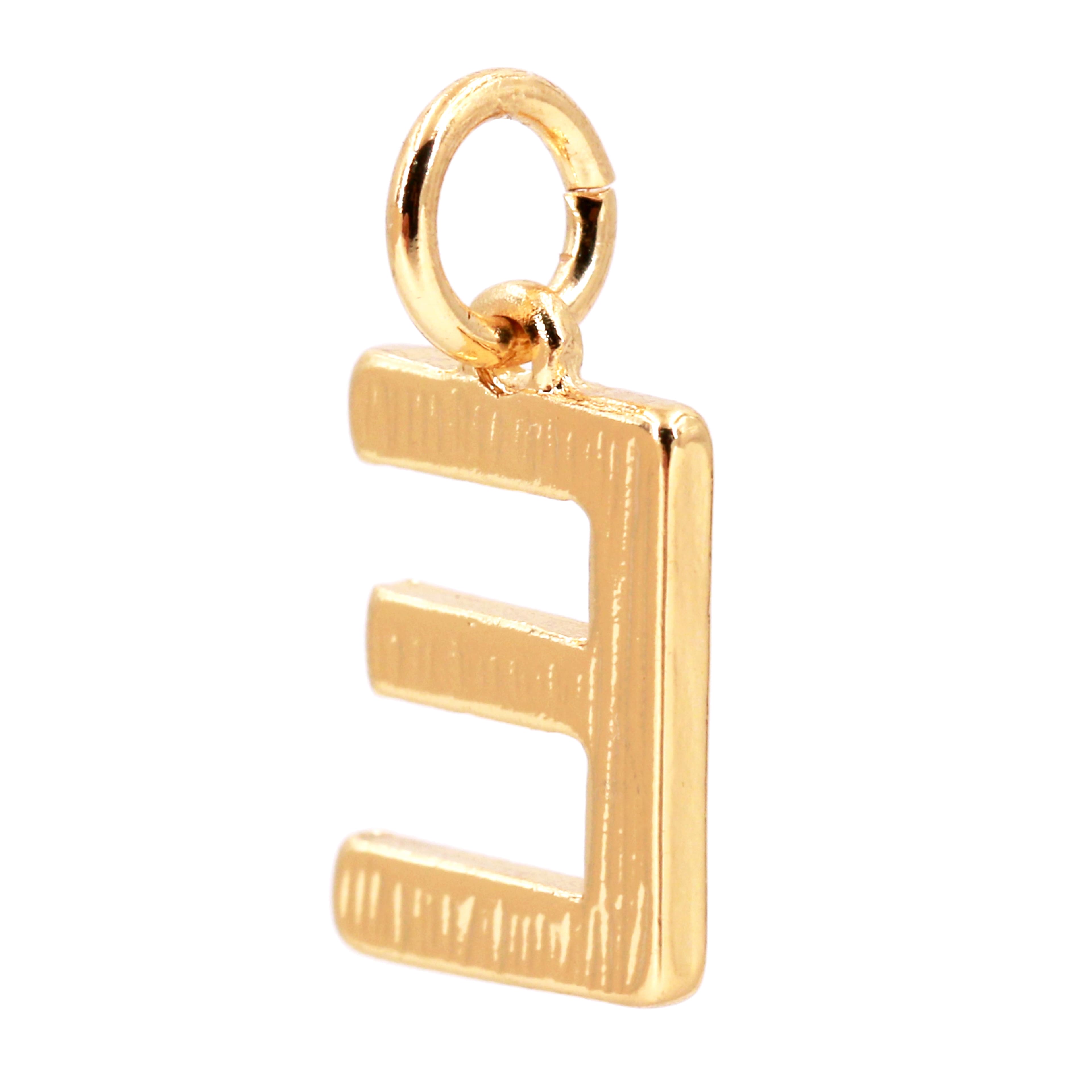 14K Gold Plated Letter Charm by Bead Landing&#x2122;