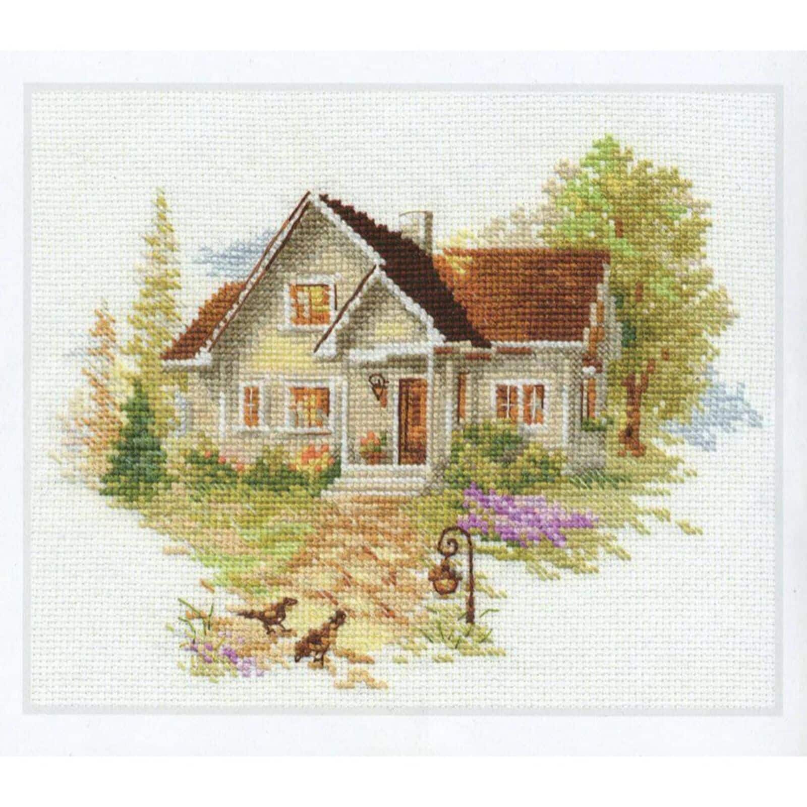 Alisa July House Cross Stitch Kit