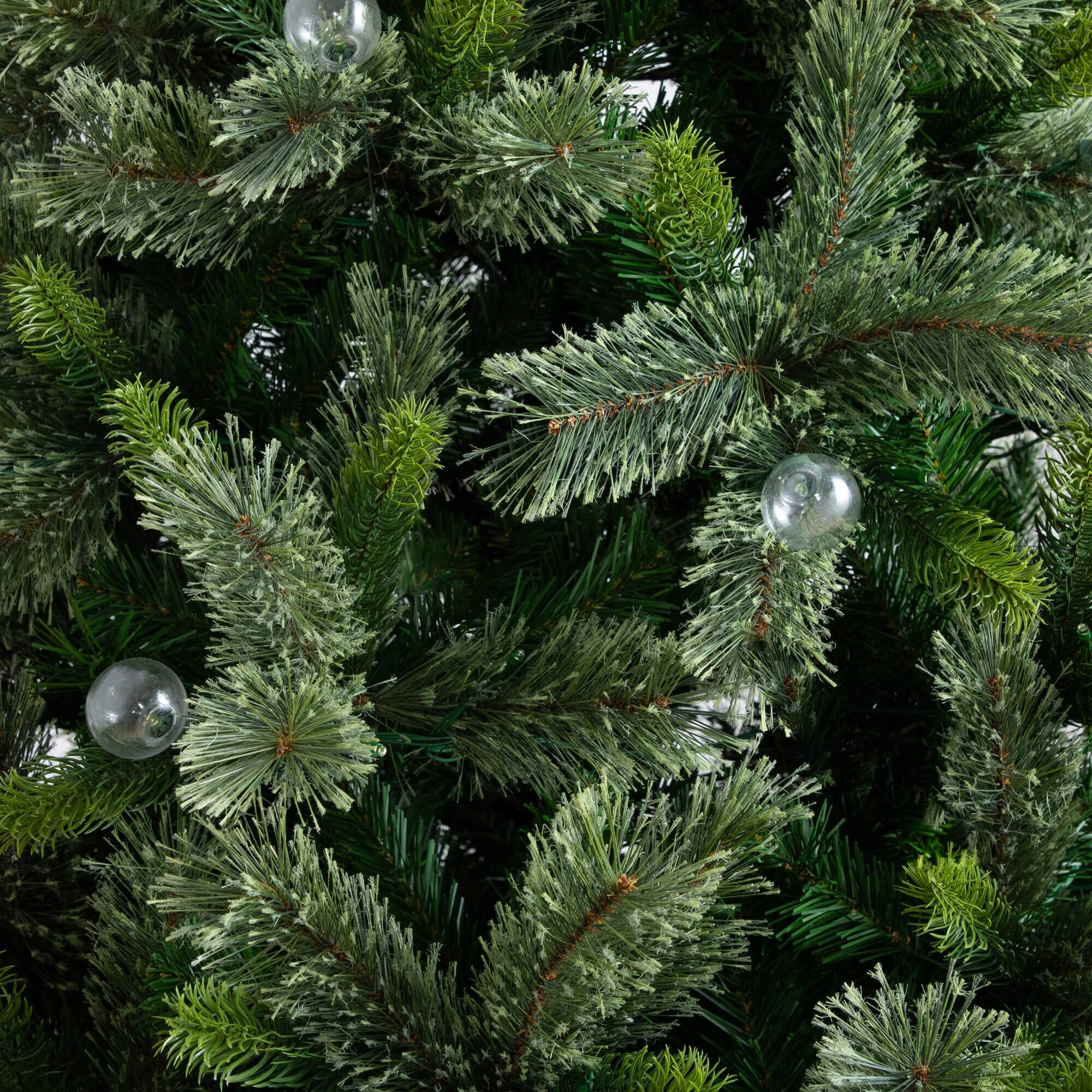 7.5ft. Pre-Lit Artificial Christmas Tree with Warm White LED Lights