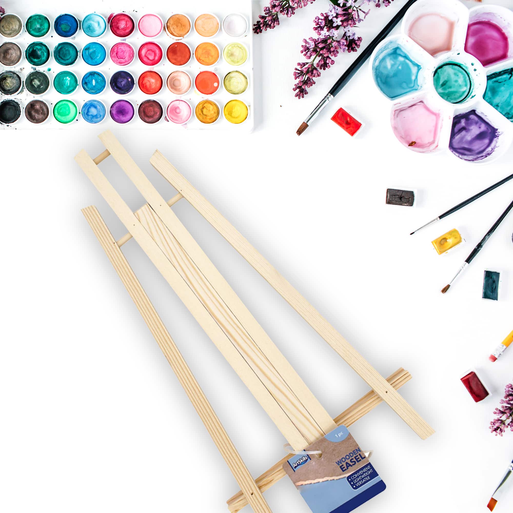 ArtSkills&#xAE; Folding Wood Desktop Easel