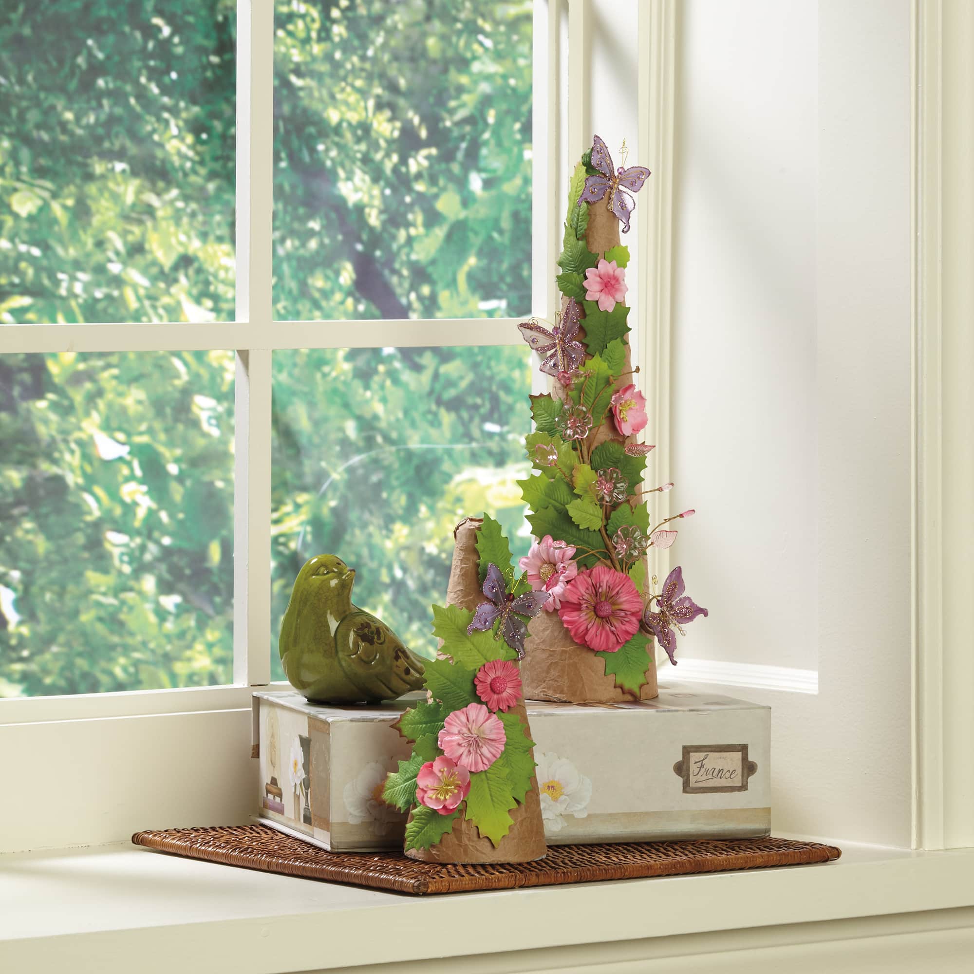 36 Pack: FloraCraft® CraftFōM Cone White, 2.75" x 6"