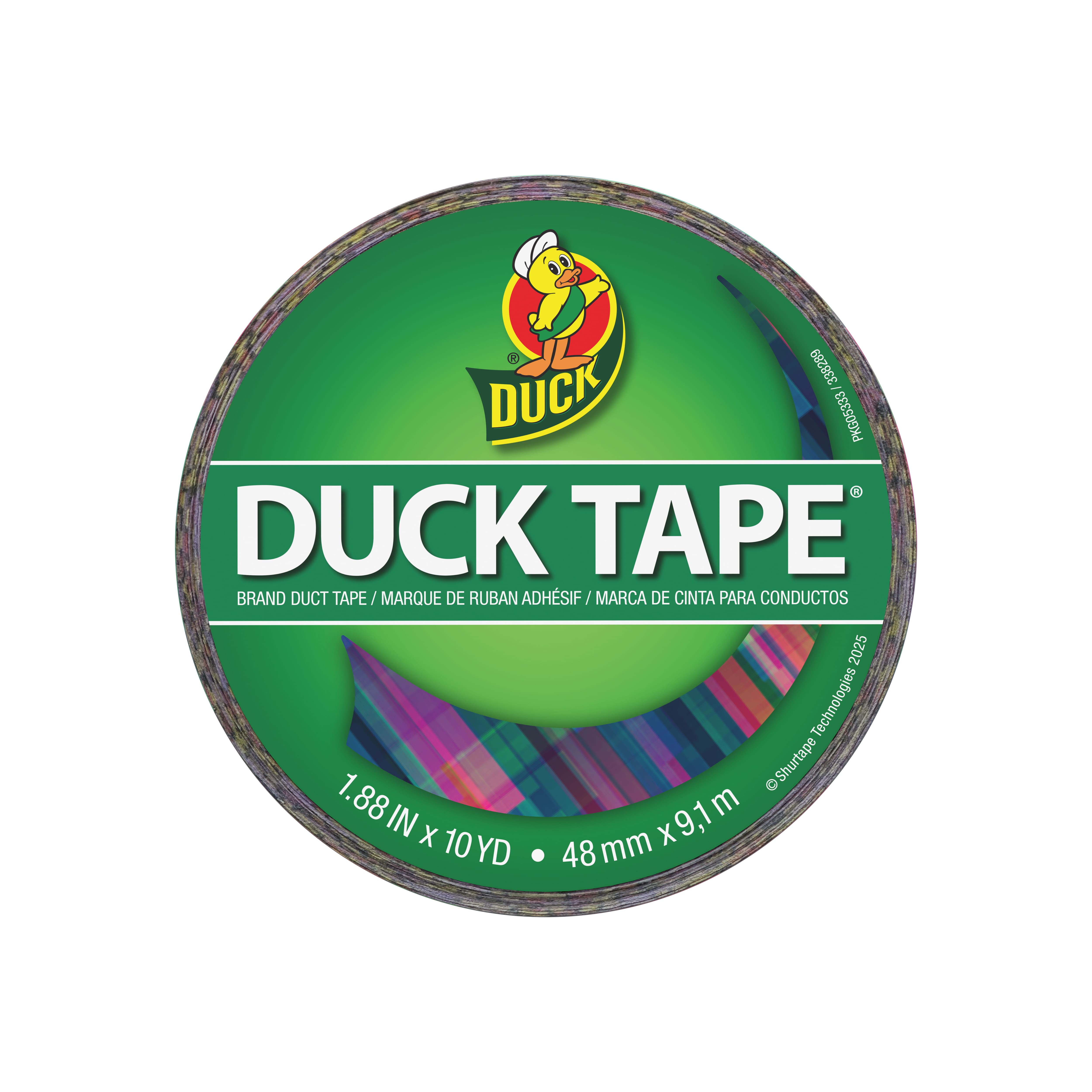 Duck Tape® 10yd. Digital Glitch Print Duct Tape