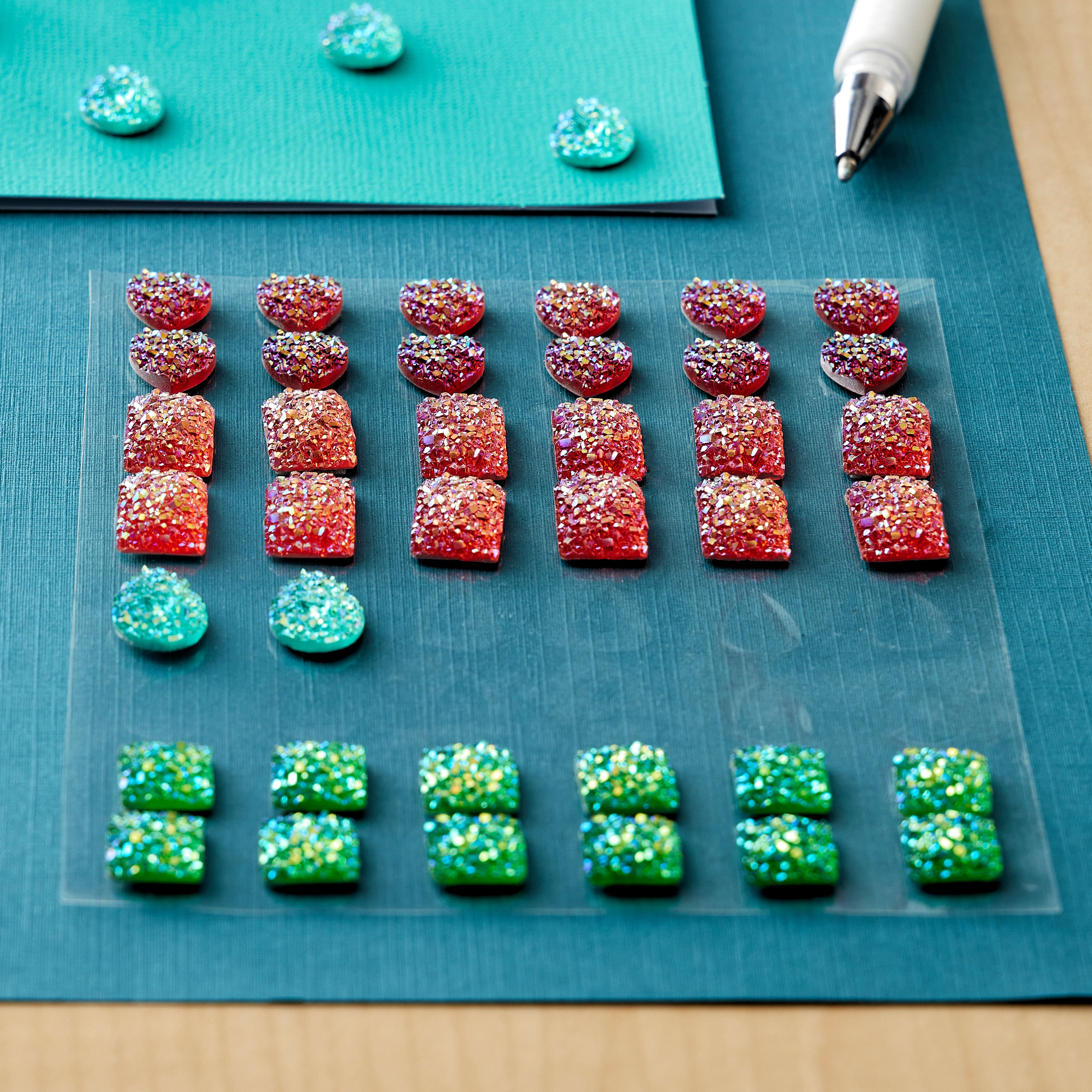 Rainbow Bling Mix Shaped Stickers by Recollections™