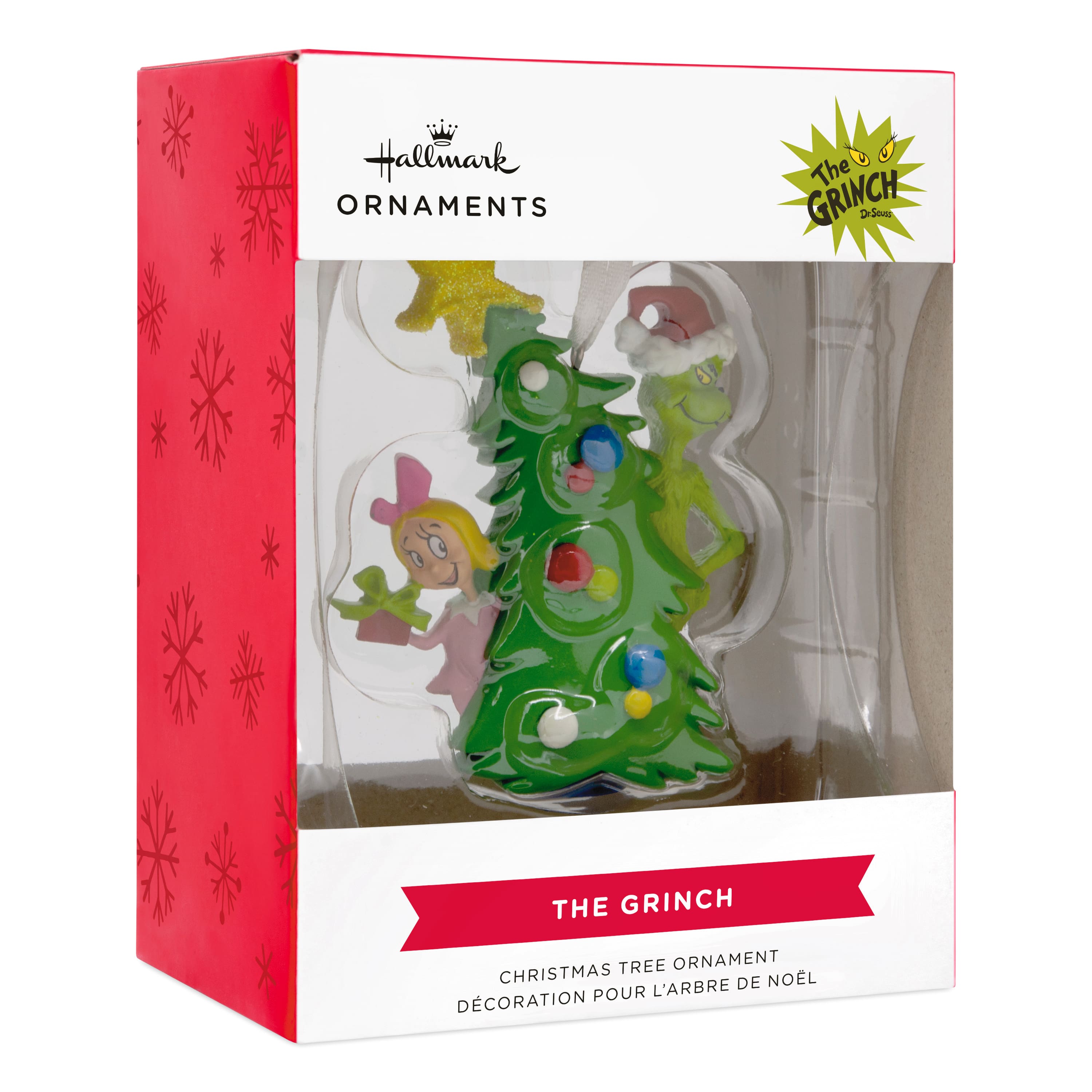 Hallmark 3&#x22; Grinch with Cindy-Lou Who Ornament