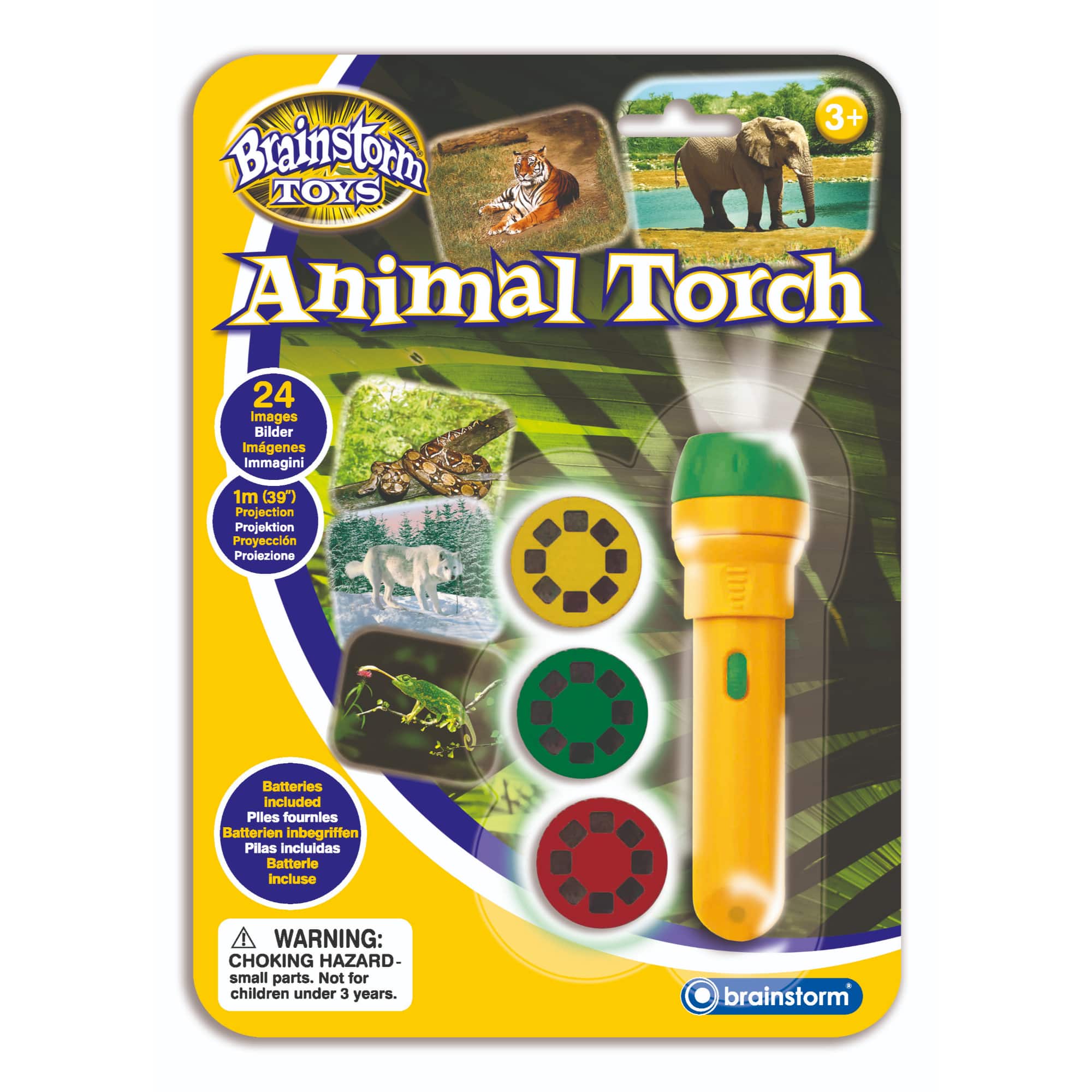 Brainstorm Toys Animal Flashlight & Projector