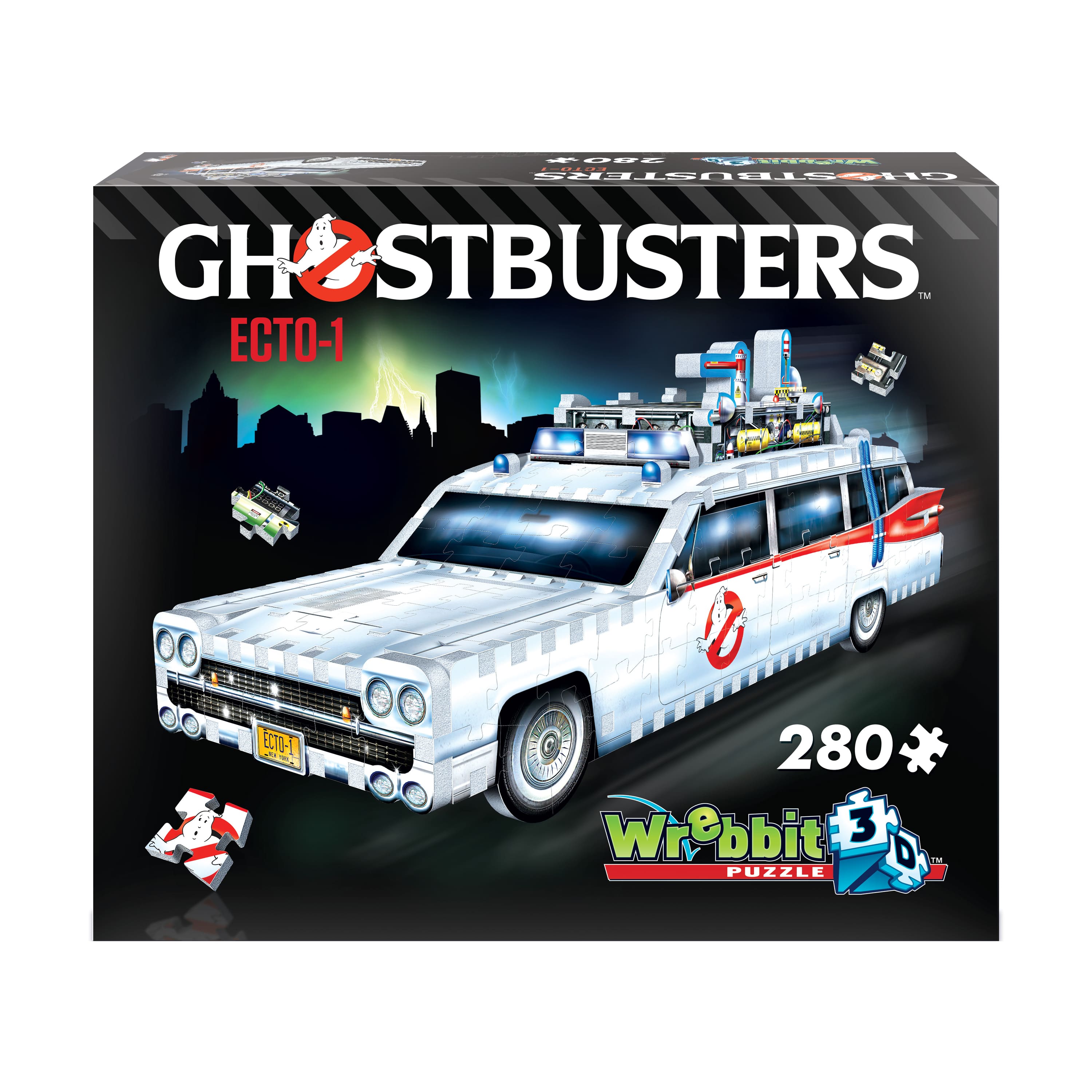 Ghostbusters - Ecto-1 3D Puzzle: 280 Pcs