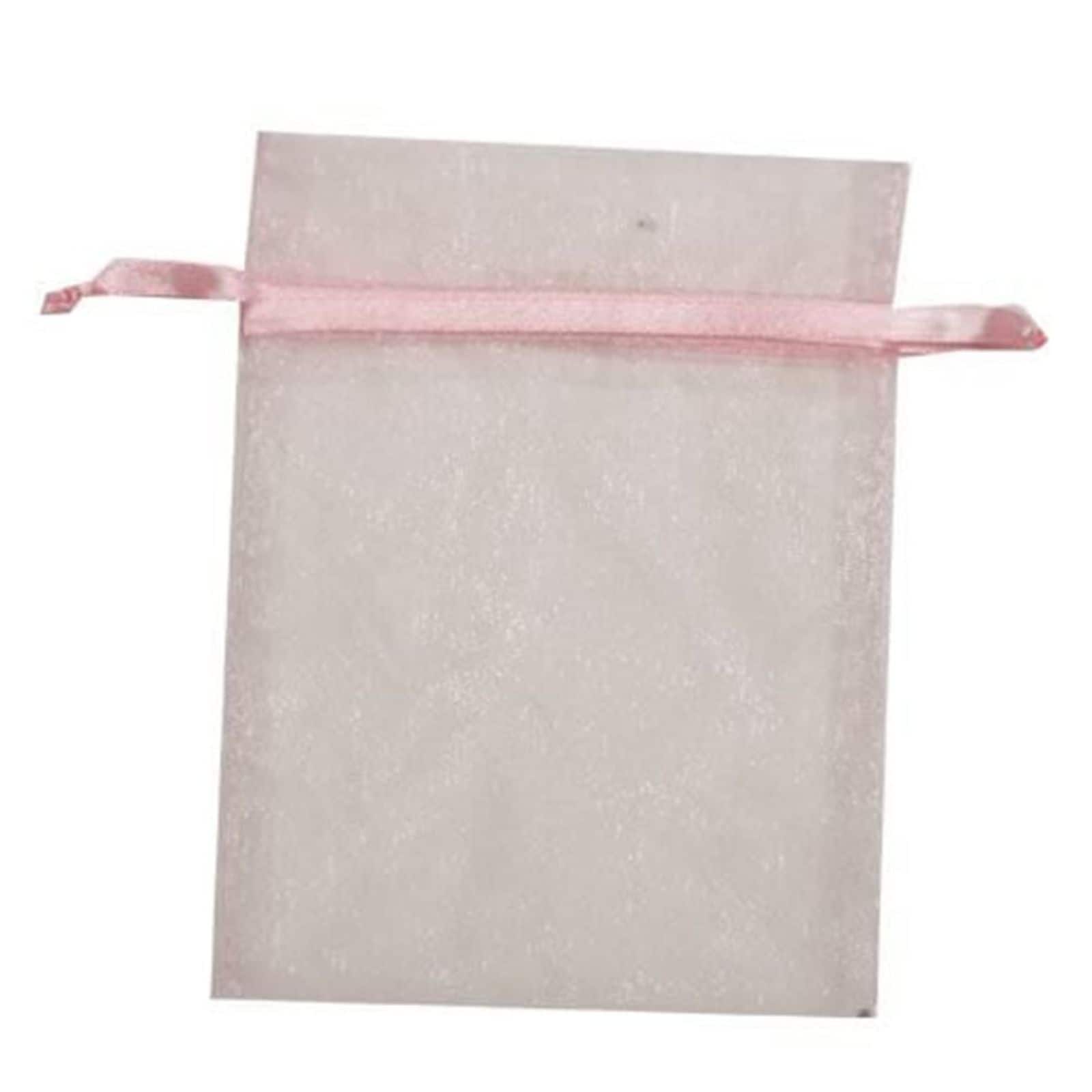 JAM Paper Sheer String Tie Gift Bags, 12ct.