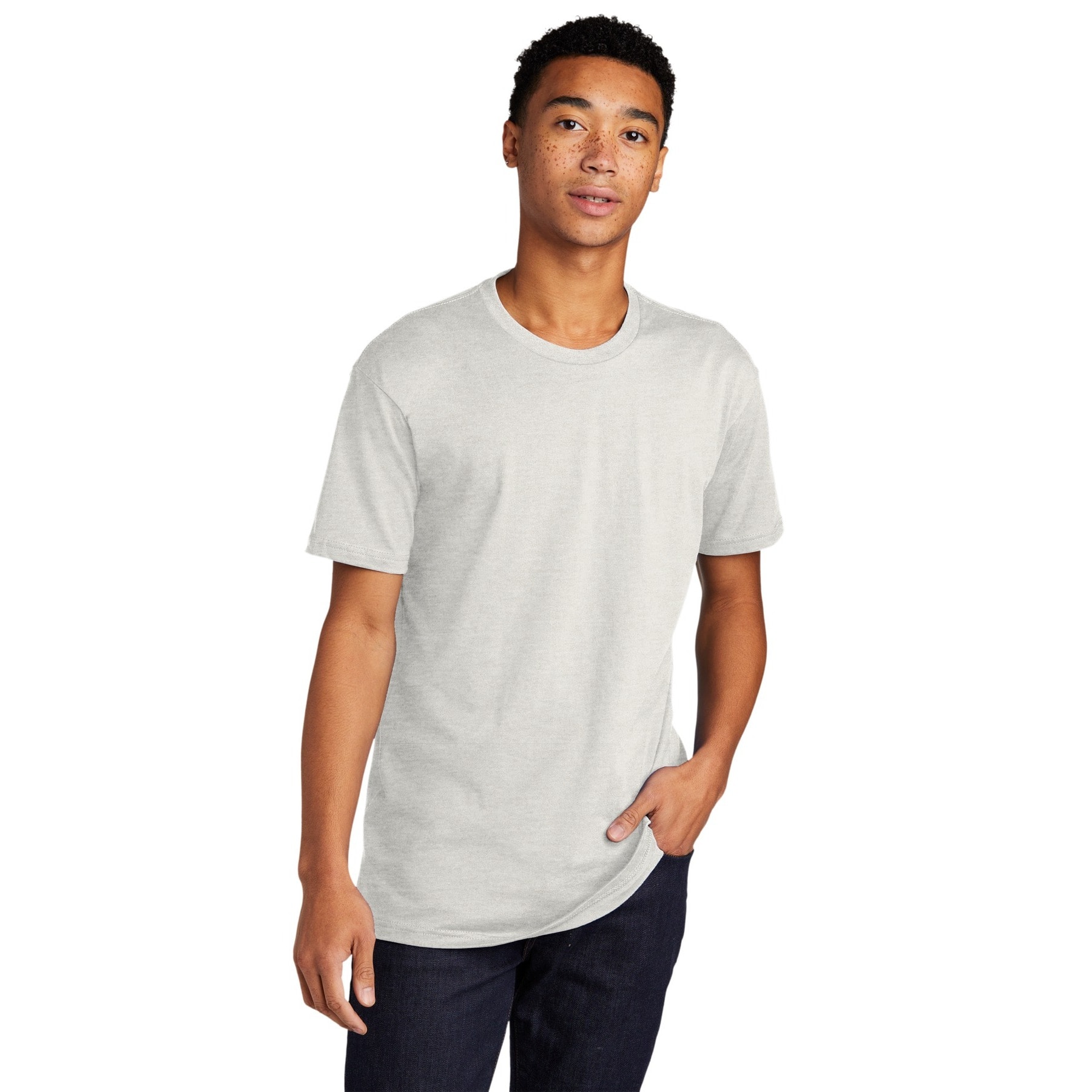 Next Level Neutrals Crew Neck Unisex Cotton T-Shirt