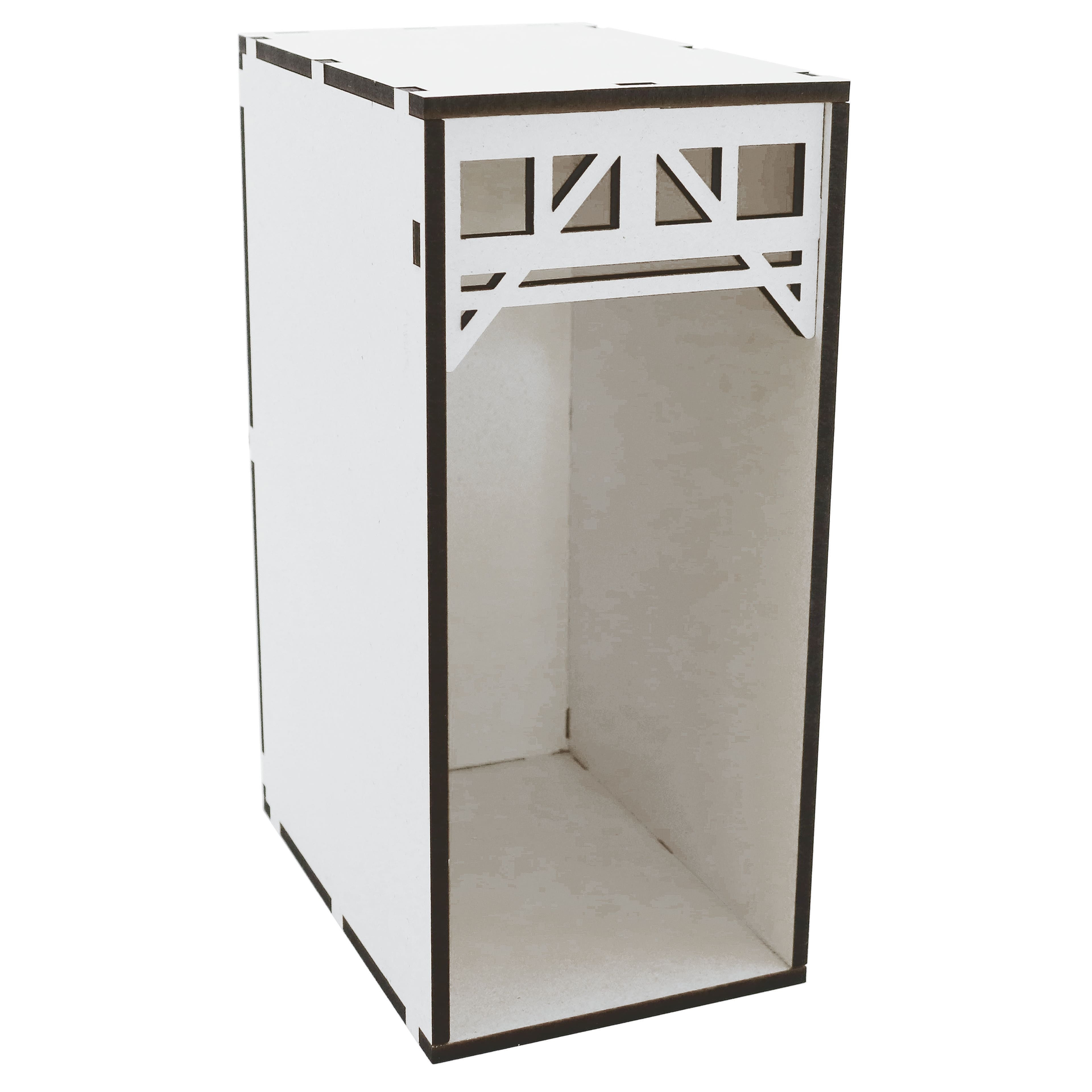 9" White Book Nook Diorama Kit by Make Market®