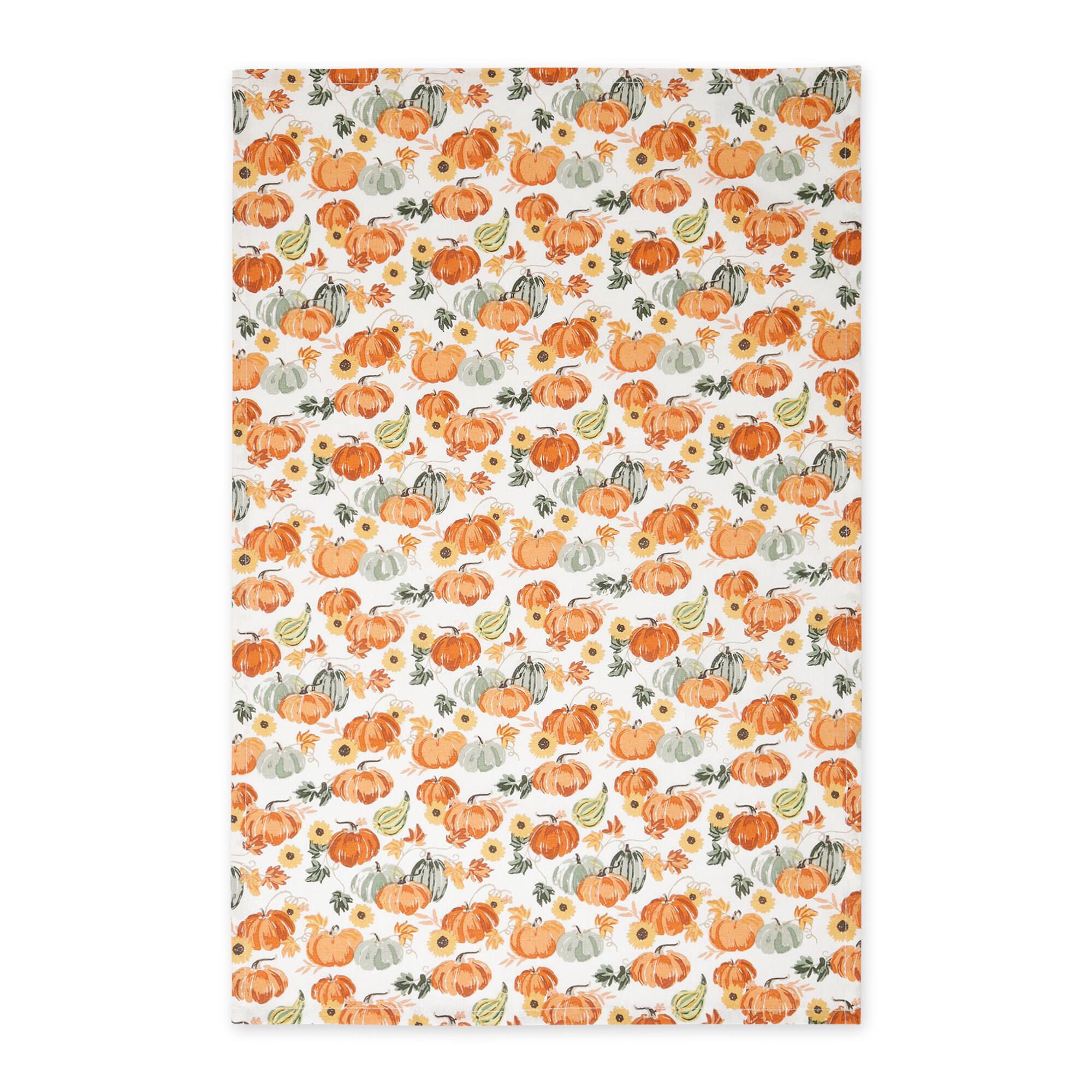 DII&#xAE; Crazy Pumpkin Lady Dishtowel Set