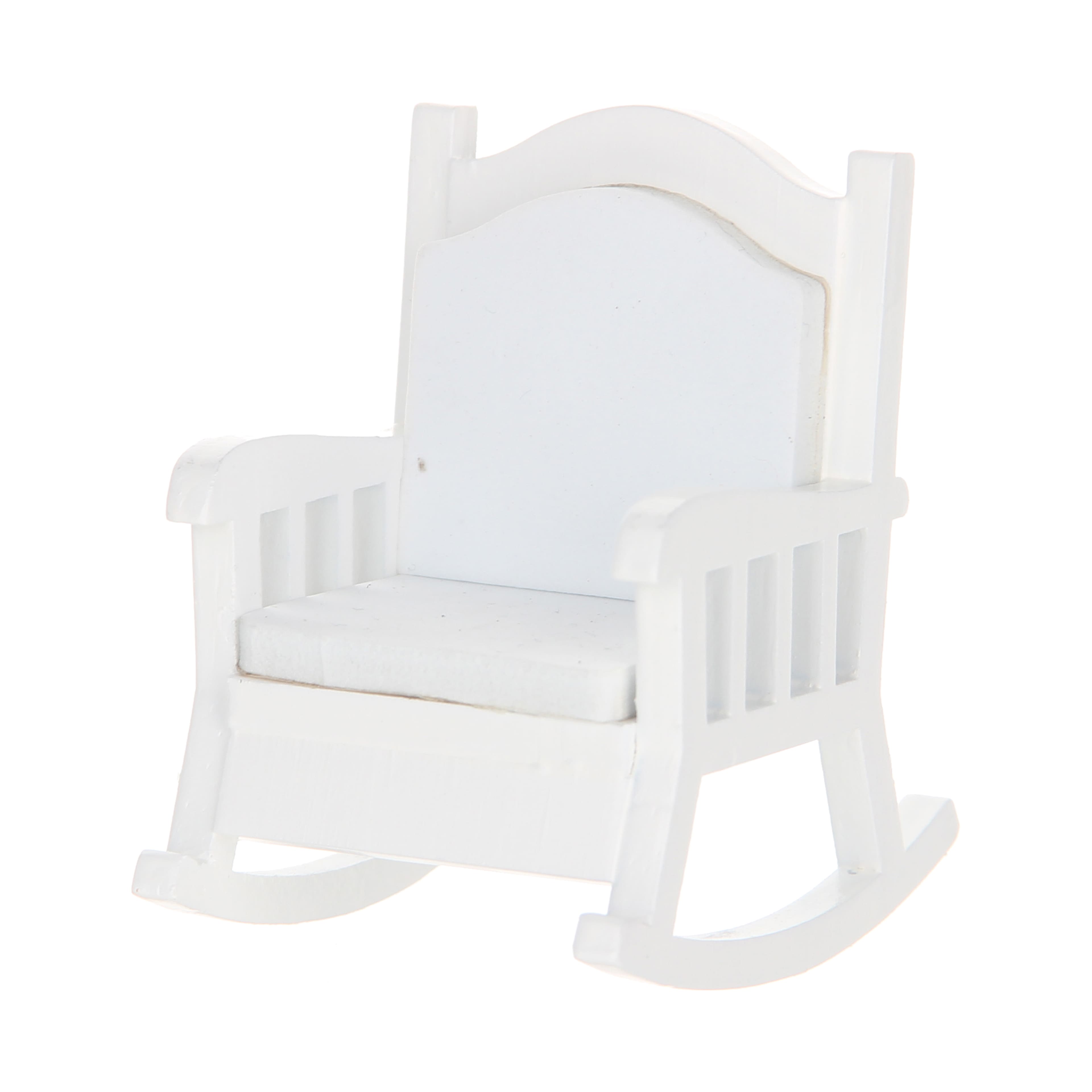 Miniature White Rocking Chair by Make Market®