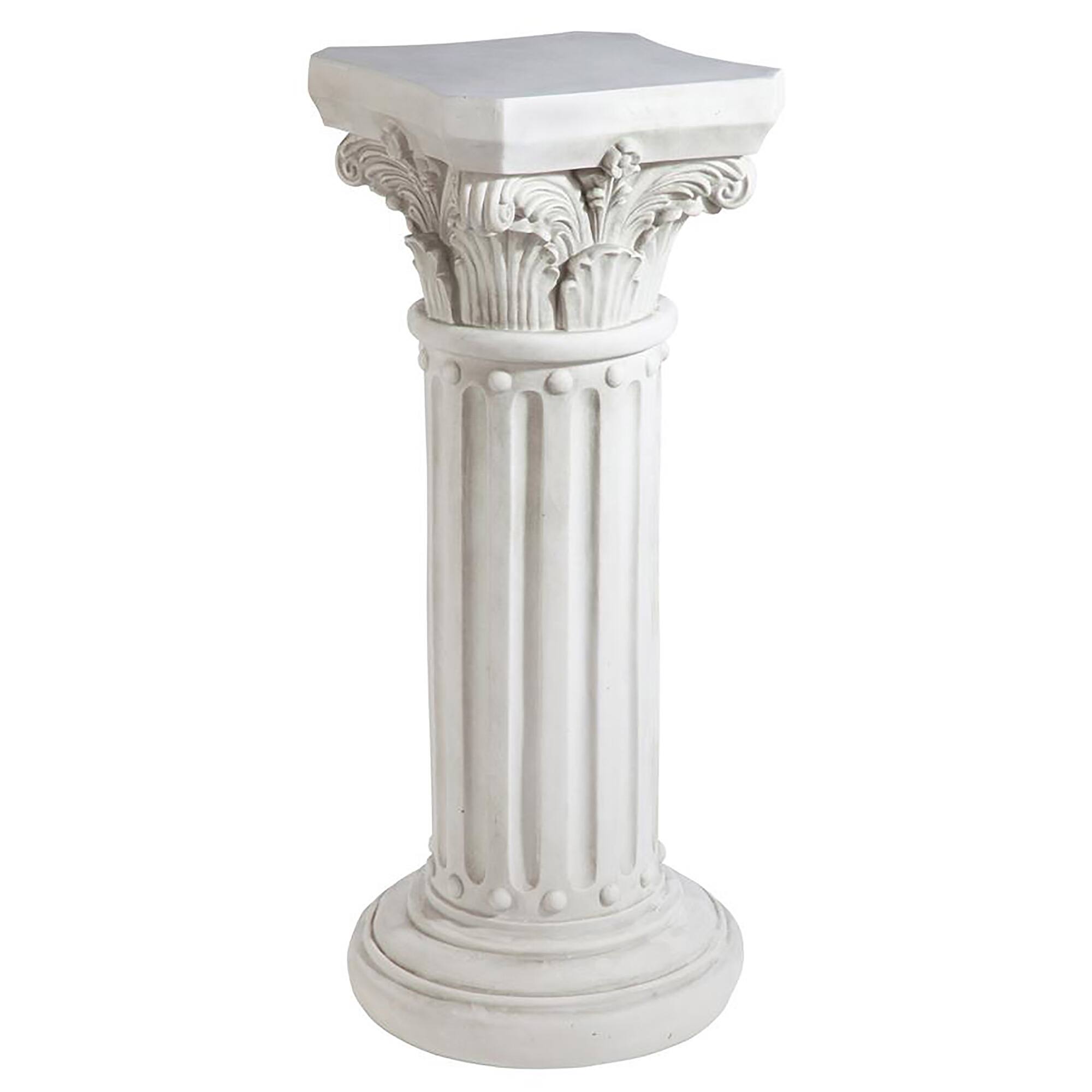 Design Toscano 33.5&#x22; The Athena Corinthian Pedestal
