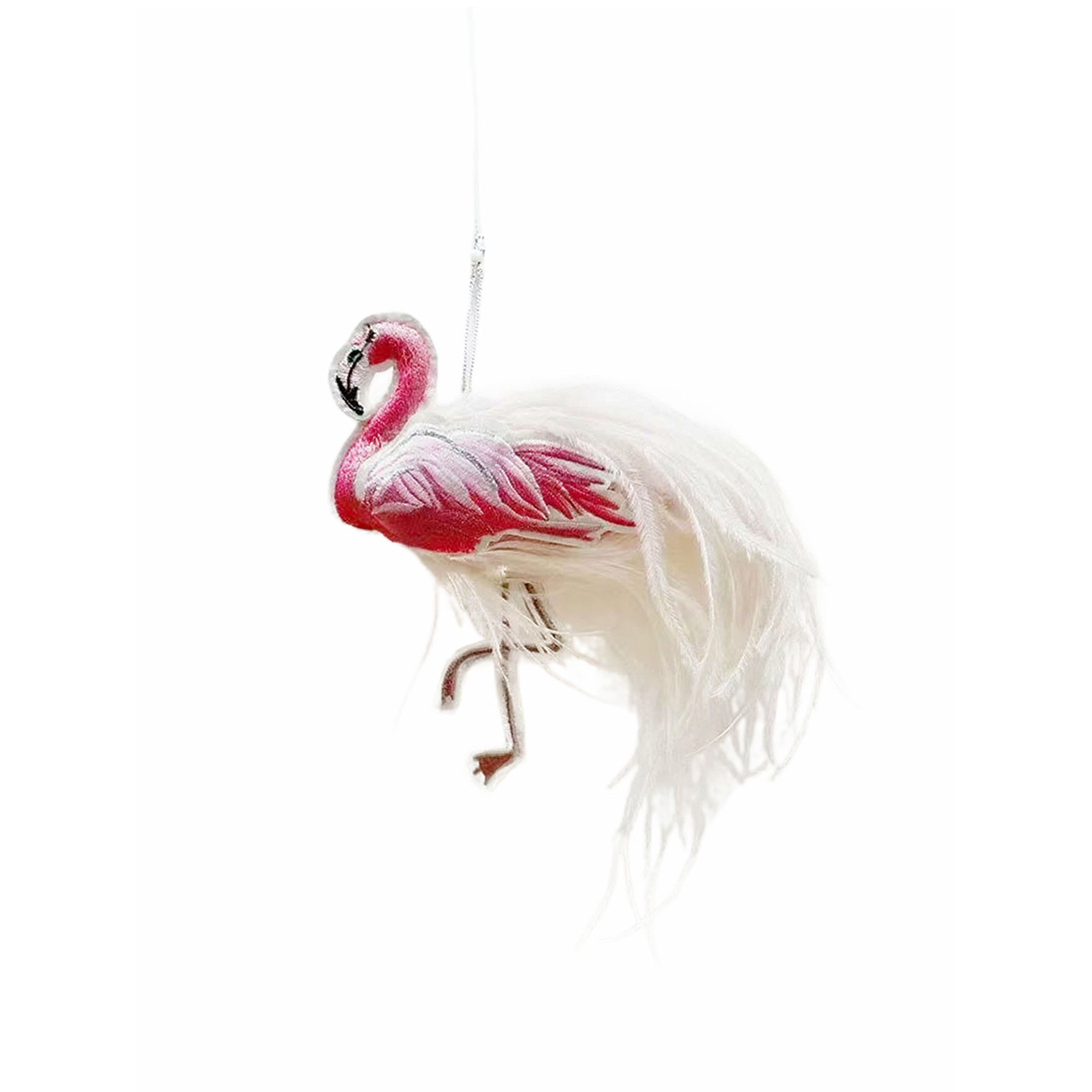 6&#x22; Pink Flamingo Ornament by Ashland&#xAE;