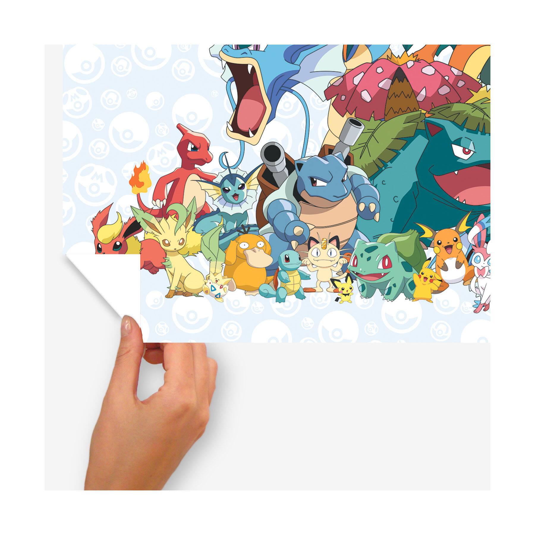 RoomMates Pokémon Characters Peel & Stick Wall Graphix