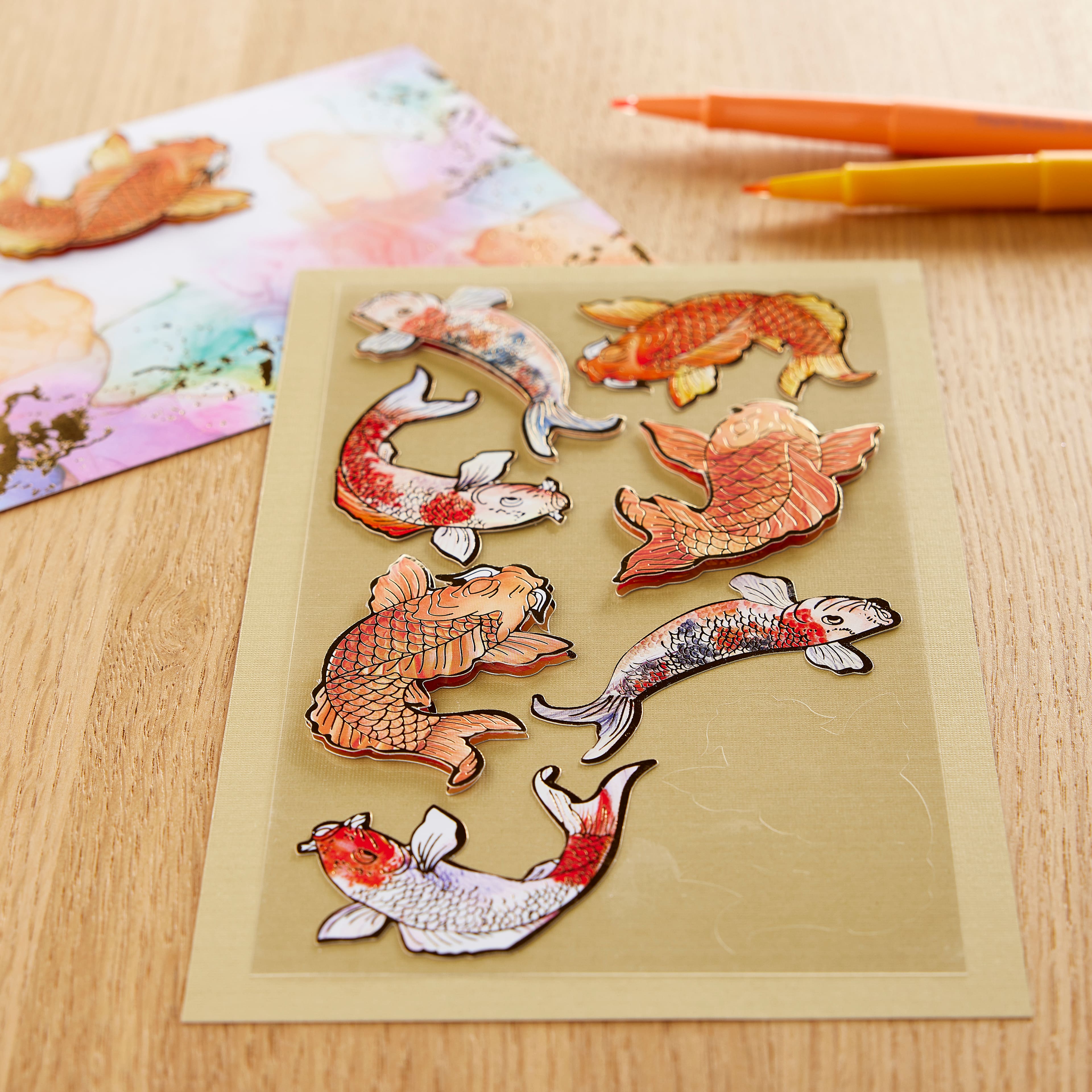 Koi Stickers by Recollections&#x2122;