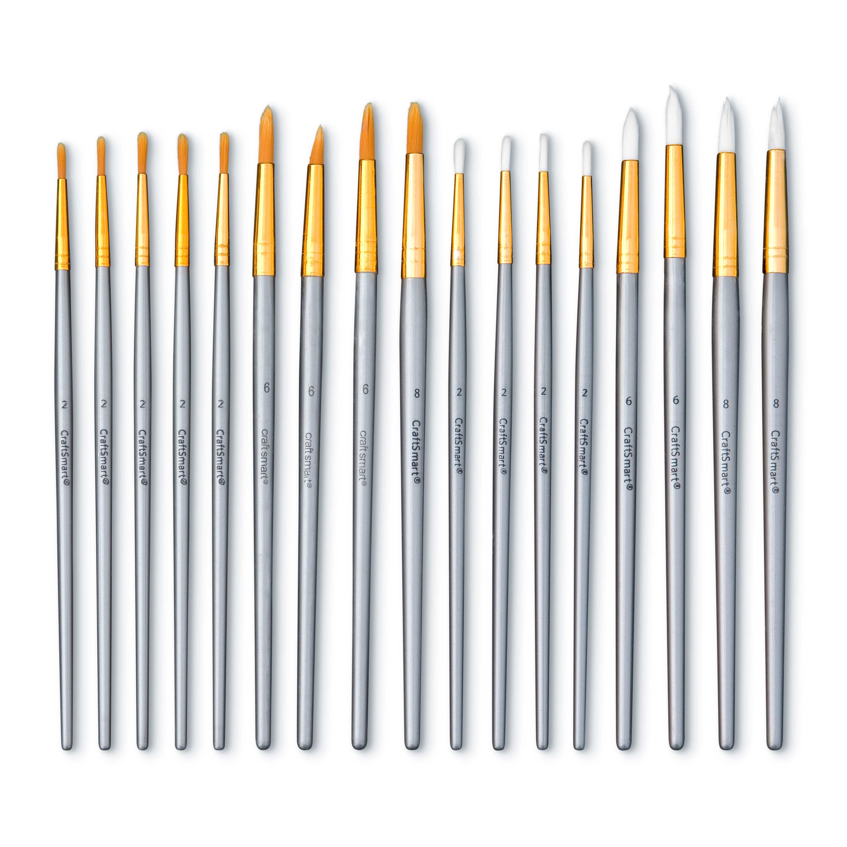3 Pack: All-Purpose Brushes Super Value Pack by Craft Smart®