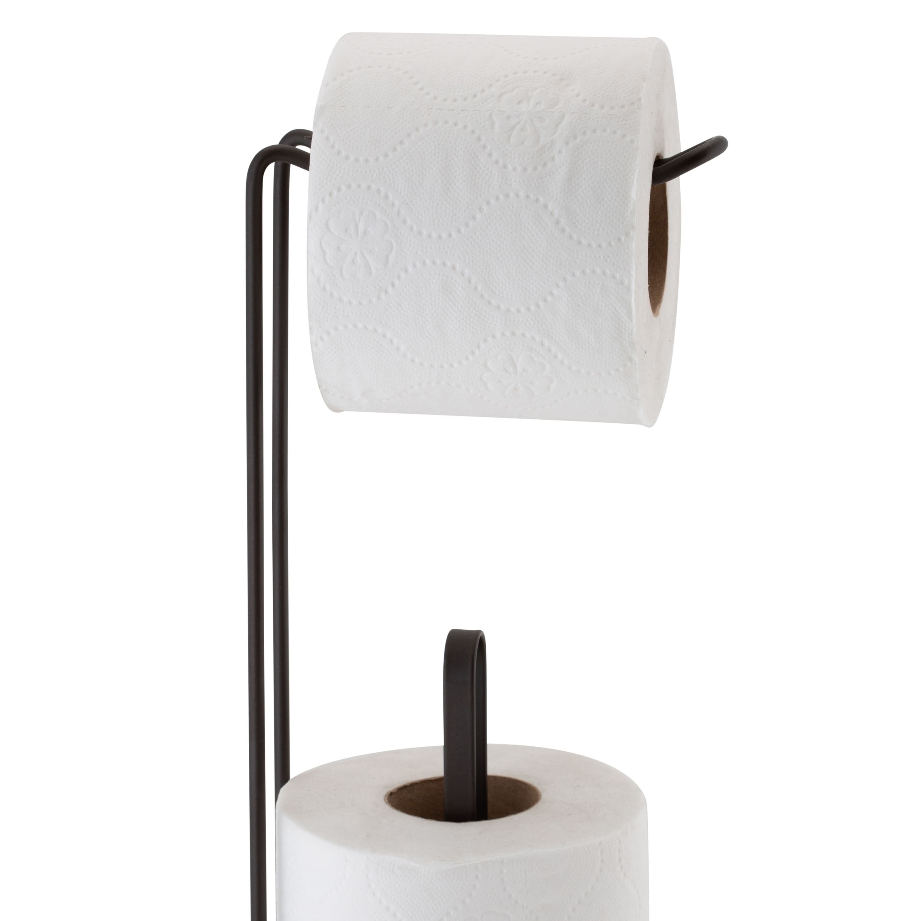 Bath Bliss 21&#x22; Bronze Toilet Paper Reserve &#x26; Dispenser