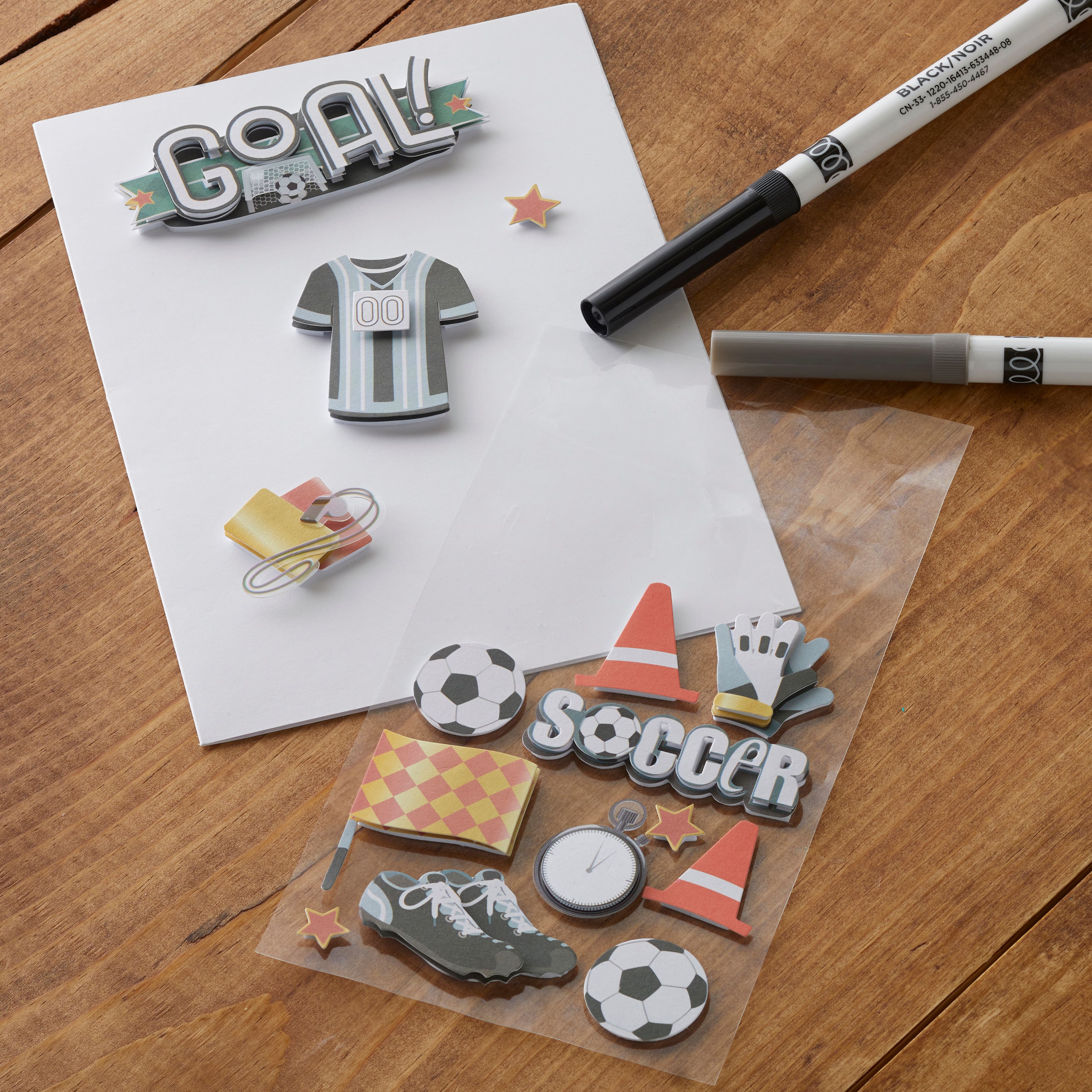 Soccer Icon Stickers by Recollections&#x2122;