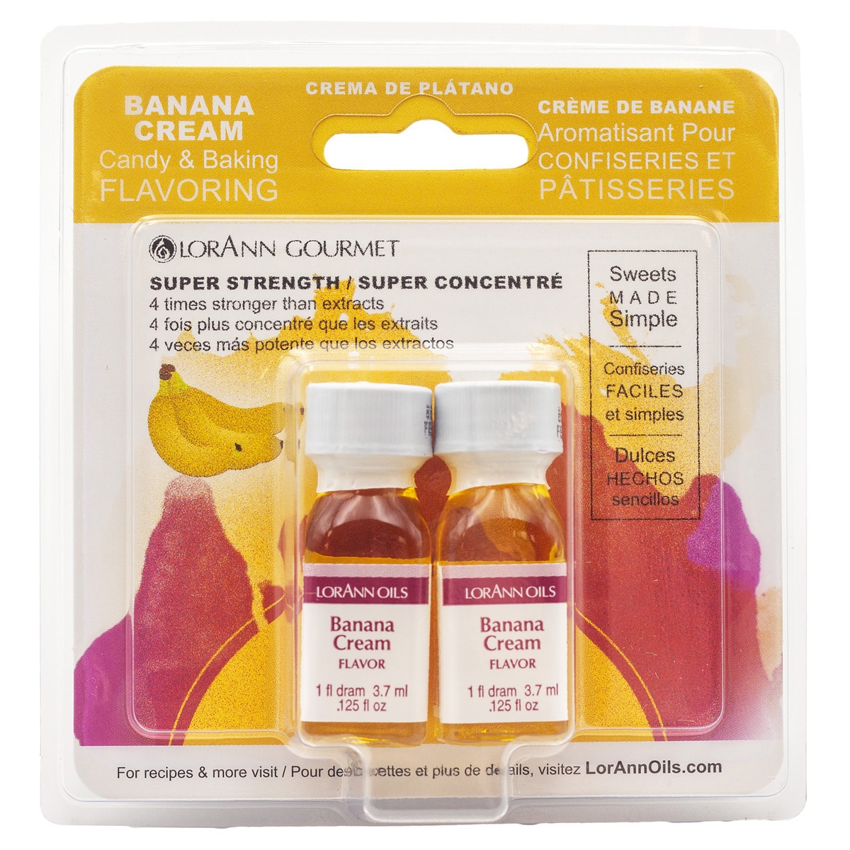 LorAnn Banana Cream Flavor Twin Pack