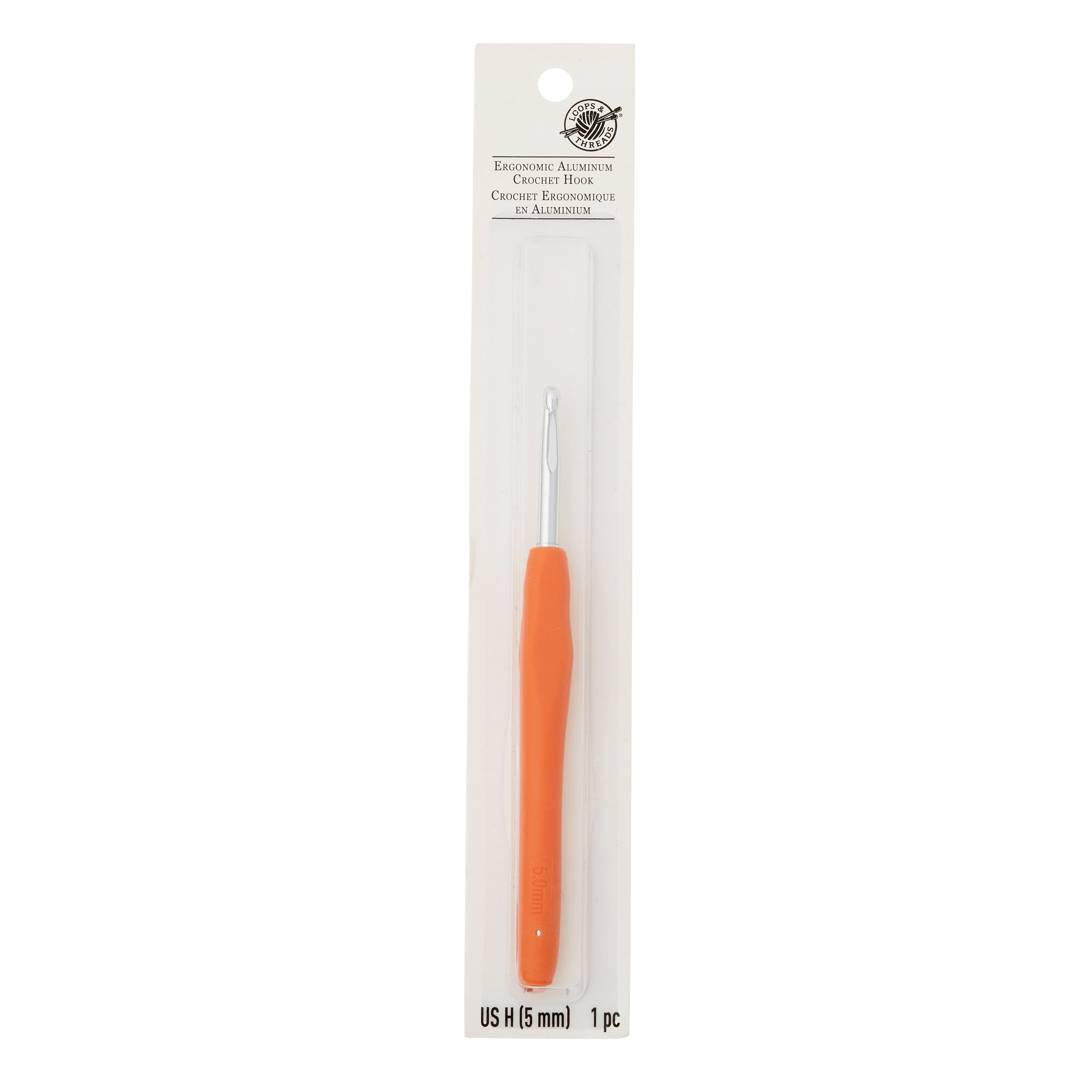 Ergonomic Aluminum Crochet Hook by Loops & Threads® | Michaels