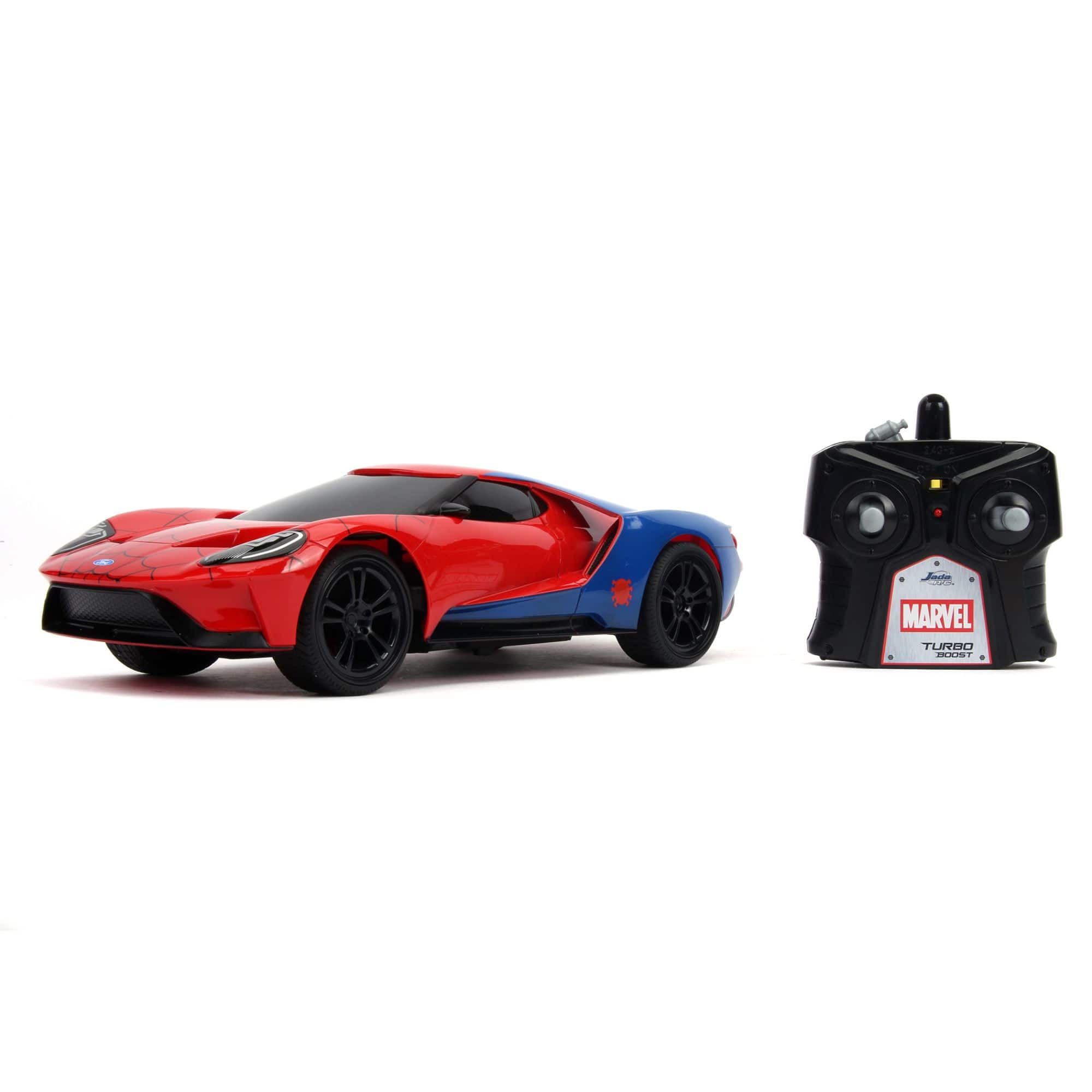 Jada Toys&#xAE; Hollywood Rides Spiderman Remote-Control Ford GT Toy